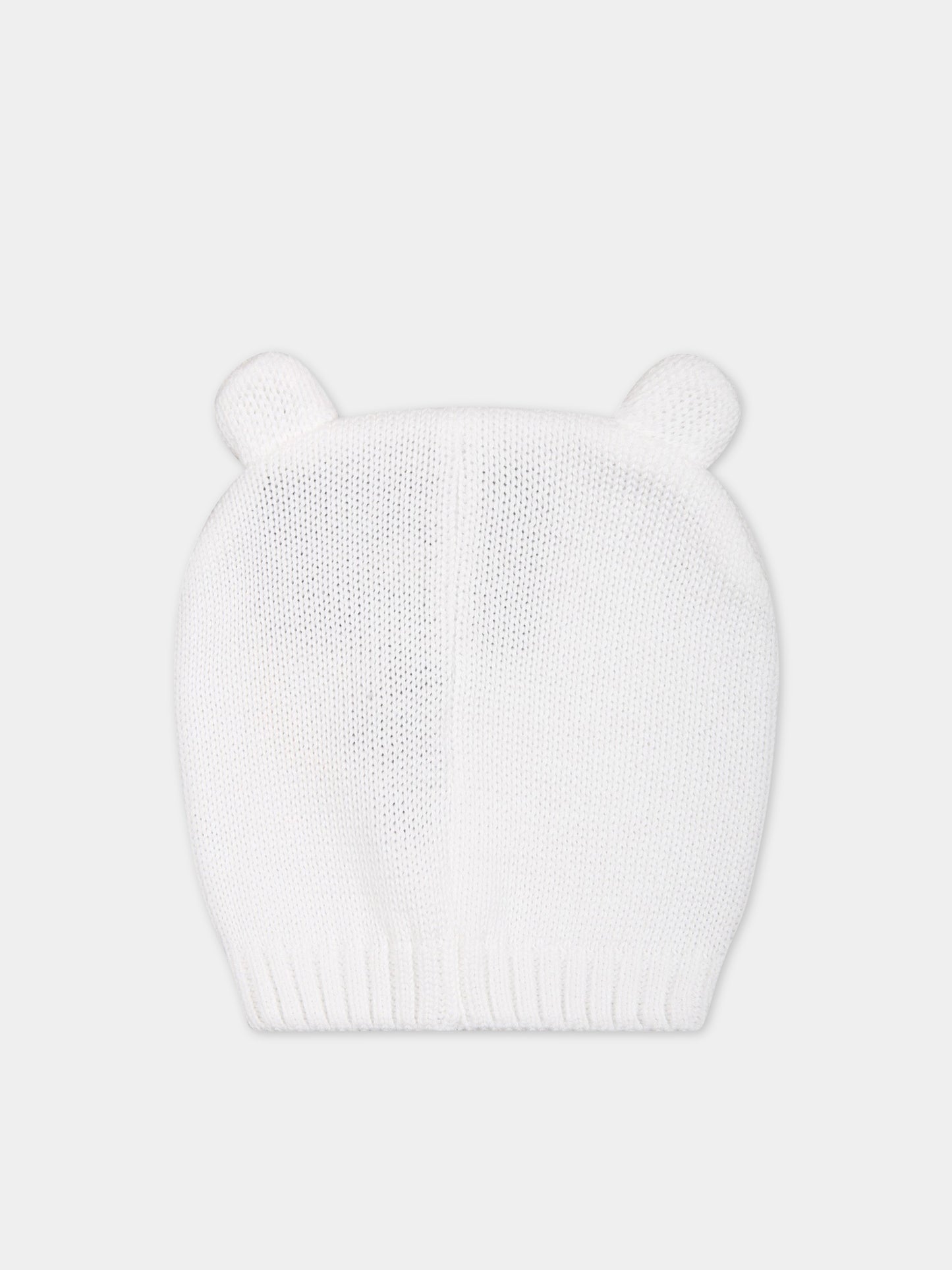 Cappello bianco per neonati,Little Bear,6128 BIANCO