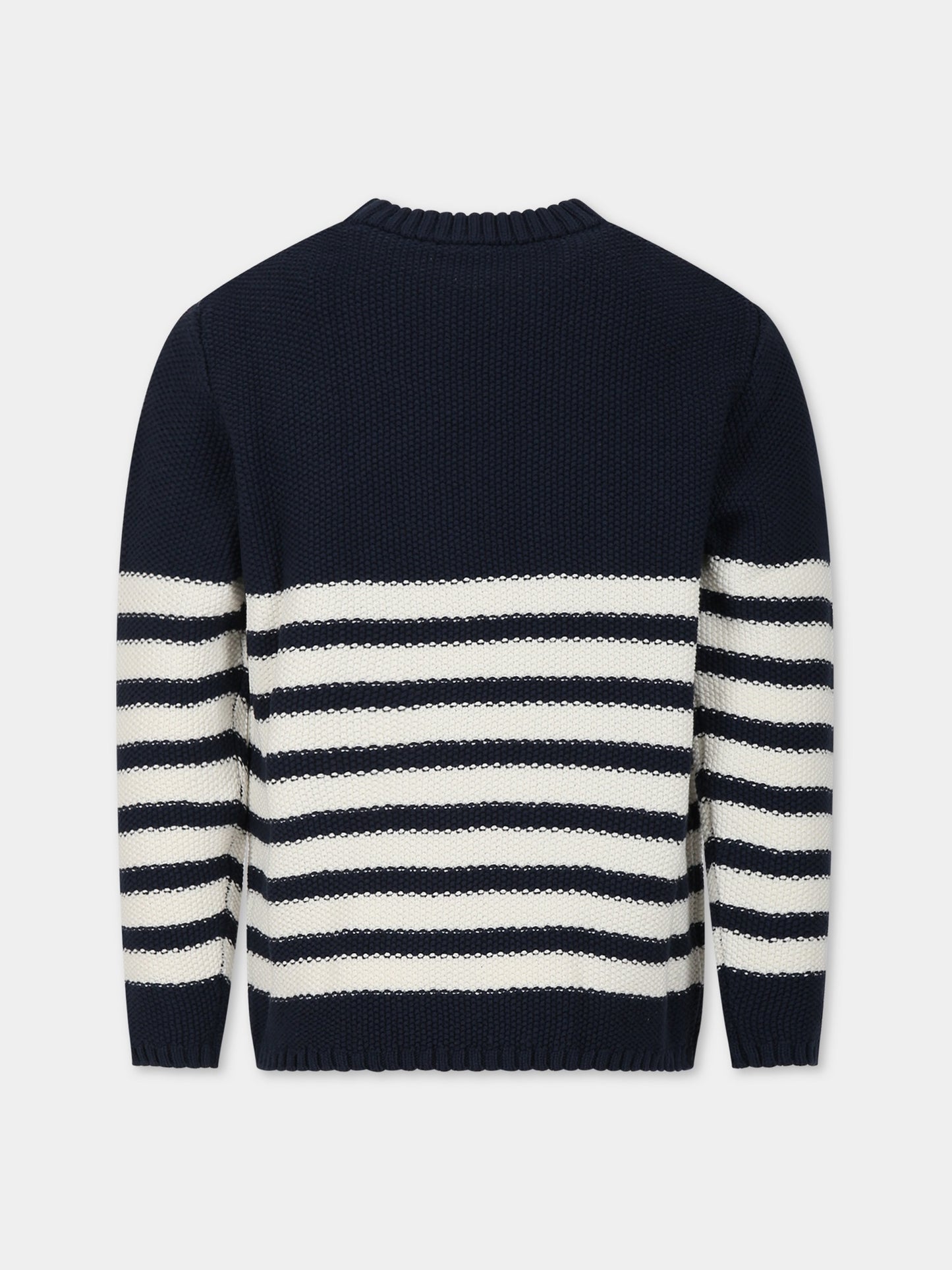 Maglione multicolor per bambino con logo,North Sails,796166 000 C001