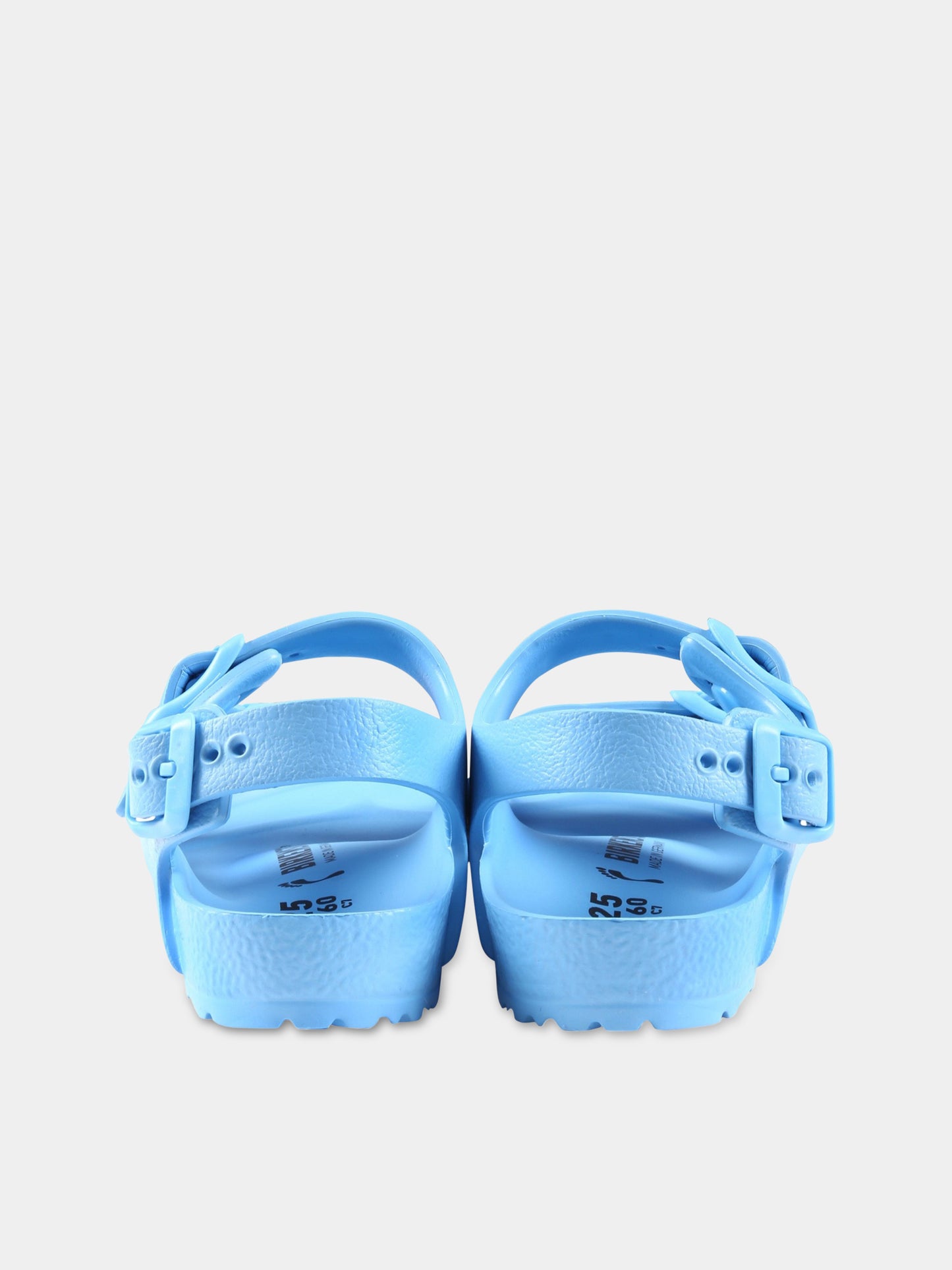 Sandali celesti Milano Eva Kids per bambino con logo,Birkenstock,1024604