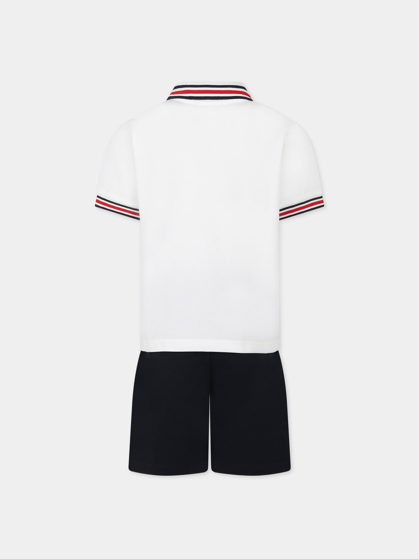 Completo multicolor per bambino con logo,Moncler Kids,954 8M00029 8496W 002