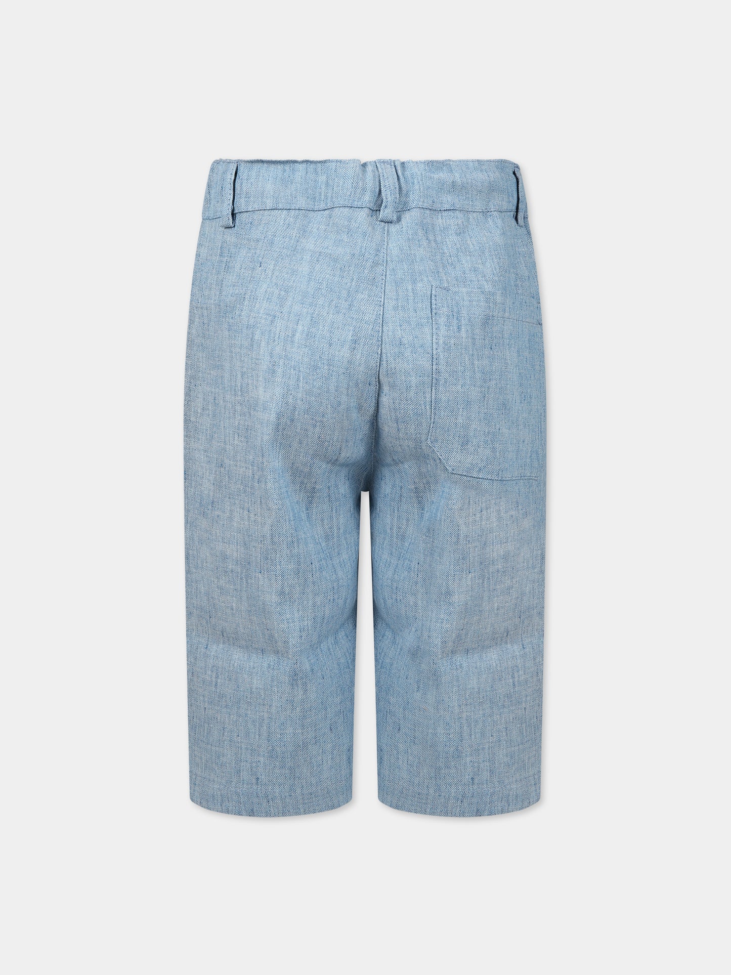 Shorts azzurro per bambino,Zhoe & Tobiah,CLD1 352