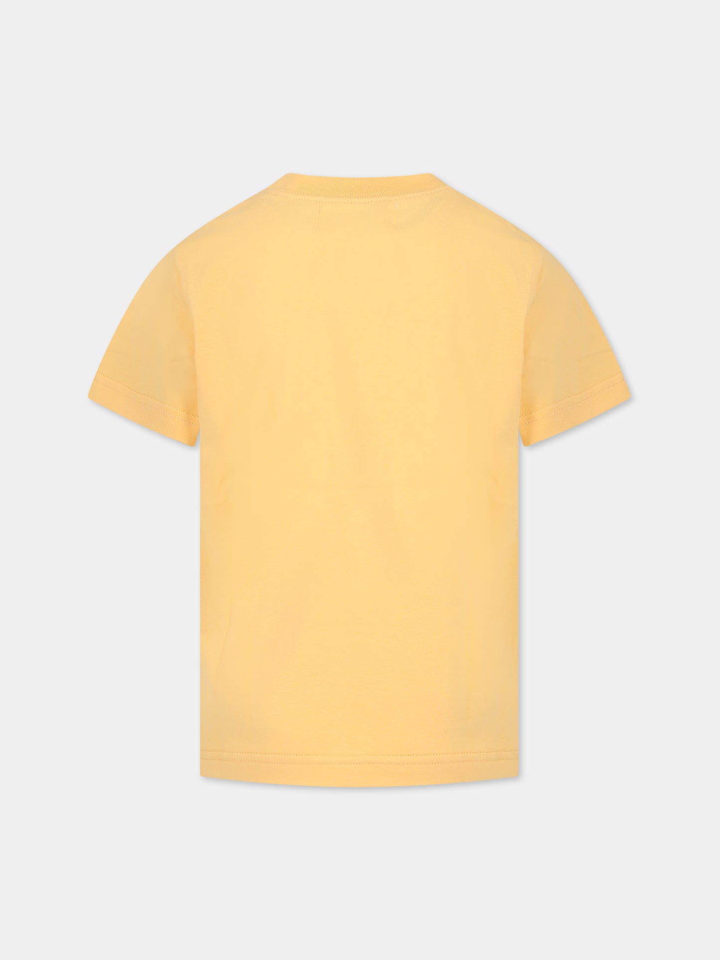 T-shirt arancione per bambini con scritta Star camp ,Raquette,BAT 001D 65