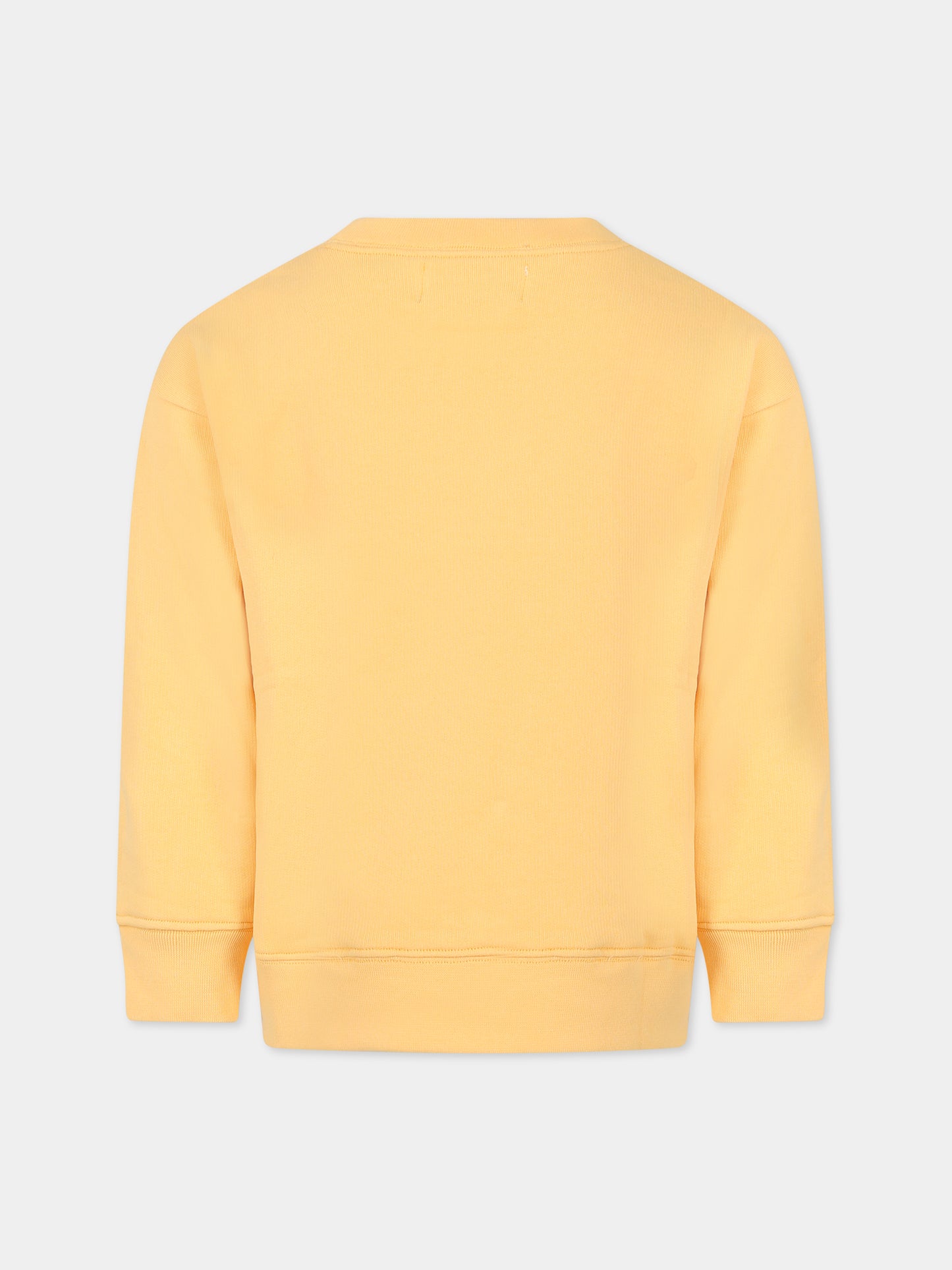 Felpa arancione per bambini con scritta Star camp ,Raquette,BAT 003A 65