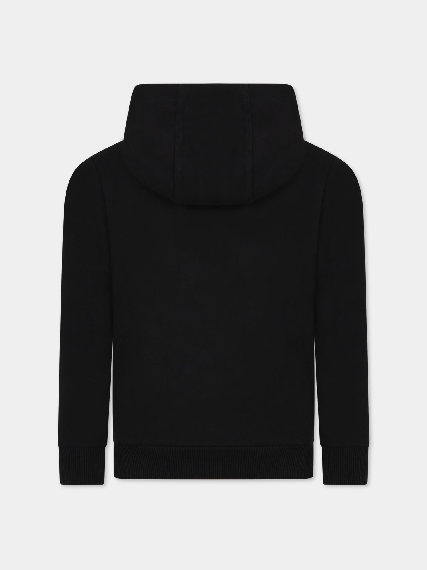 Felpa nera per bambino con logo,Timberland,T25U56 09B