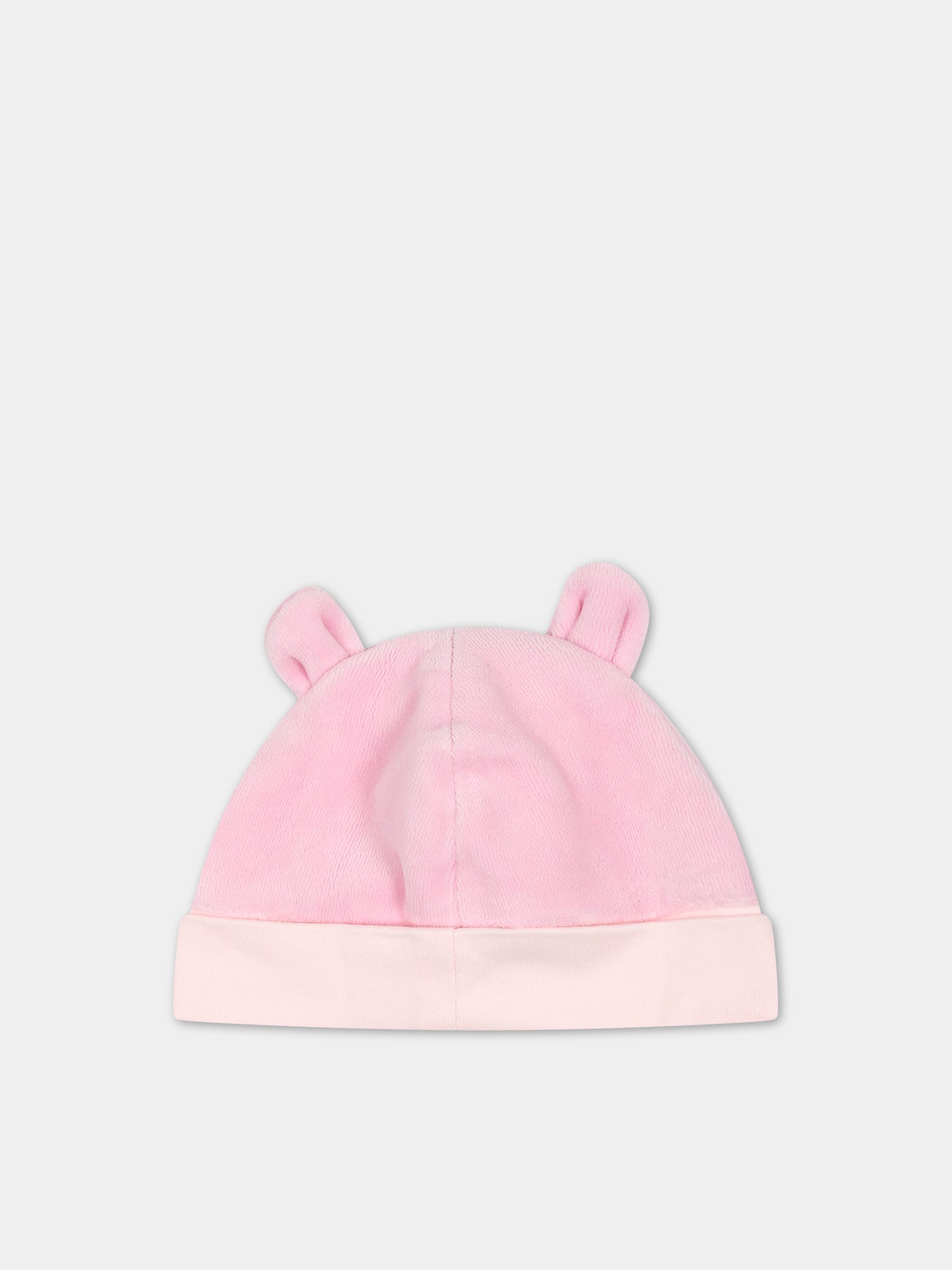 Set rosa per neonata con logo,Kenzo Kids,K98143 456