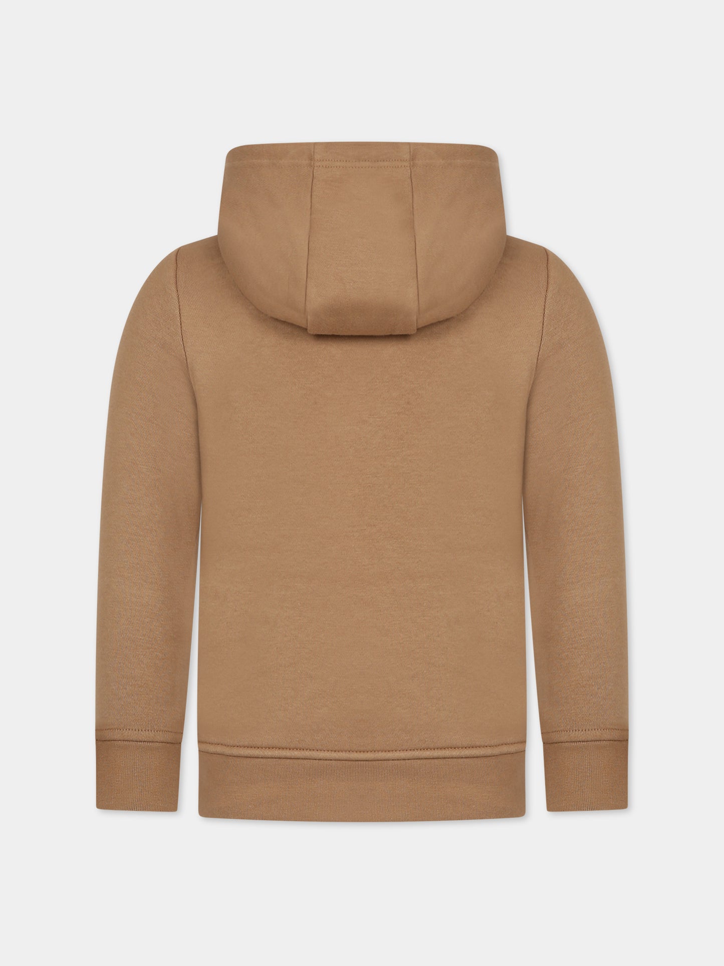 Felpa beige per bambino con logo,Boss,J25Q15 269