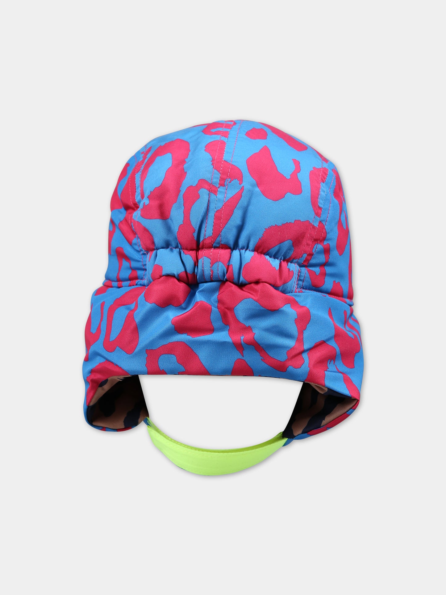 Cappello azzurro per bambina con logo,Little Marc Jacobs,W11068 83E