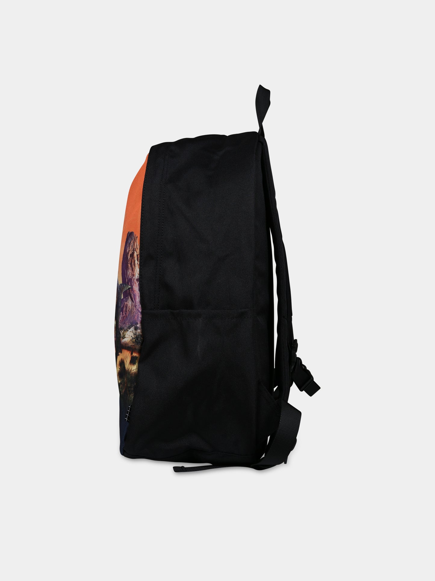 Zaino nero per bambino con dinosauro,Molo,7W23V206 3352