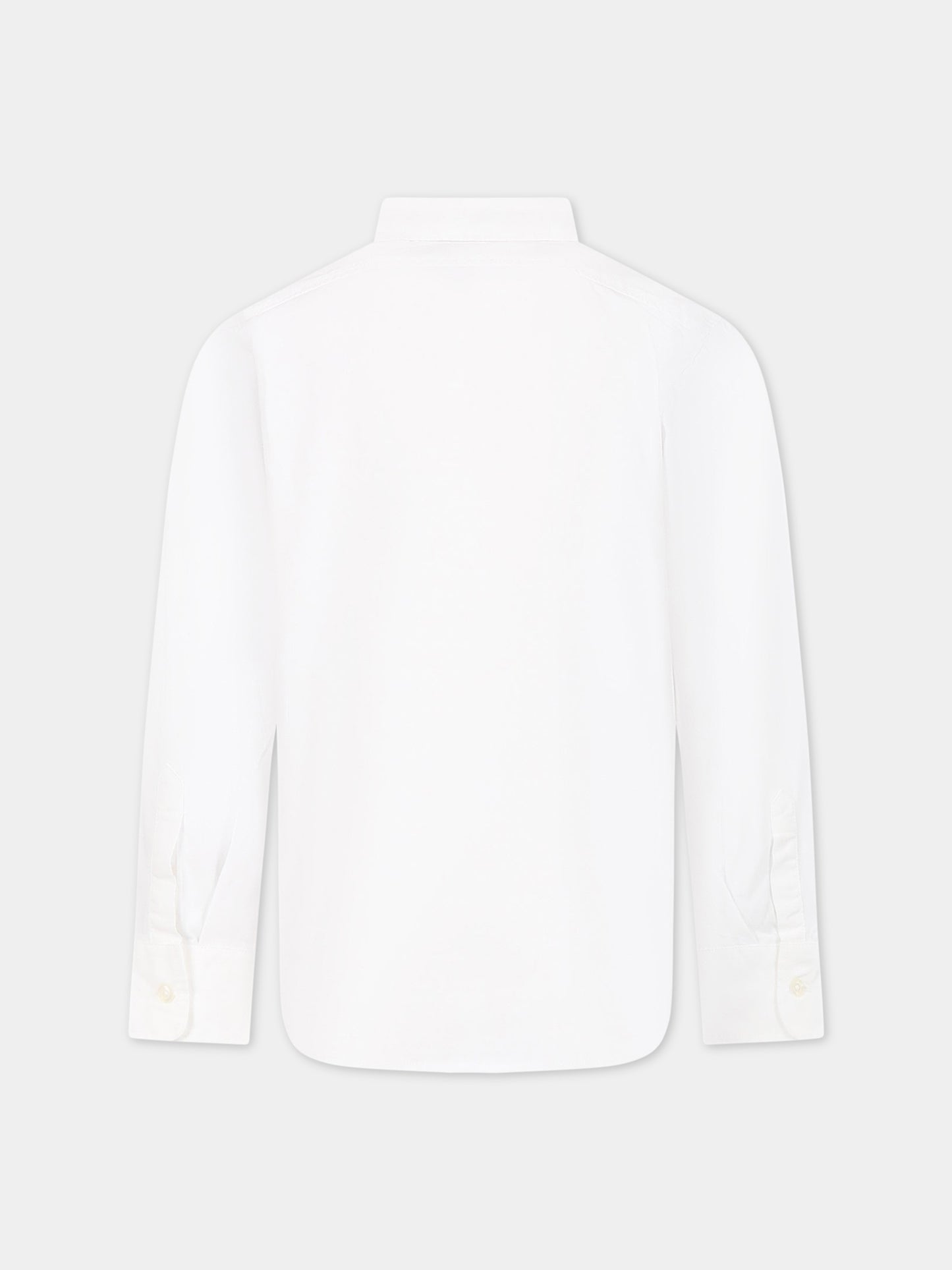 Camicia bianca per bambino con logo,Diesel,J00584 KXBA9 K100