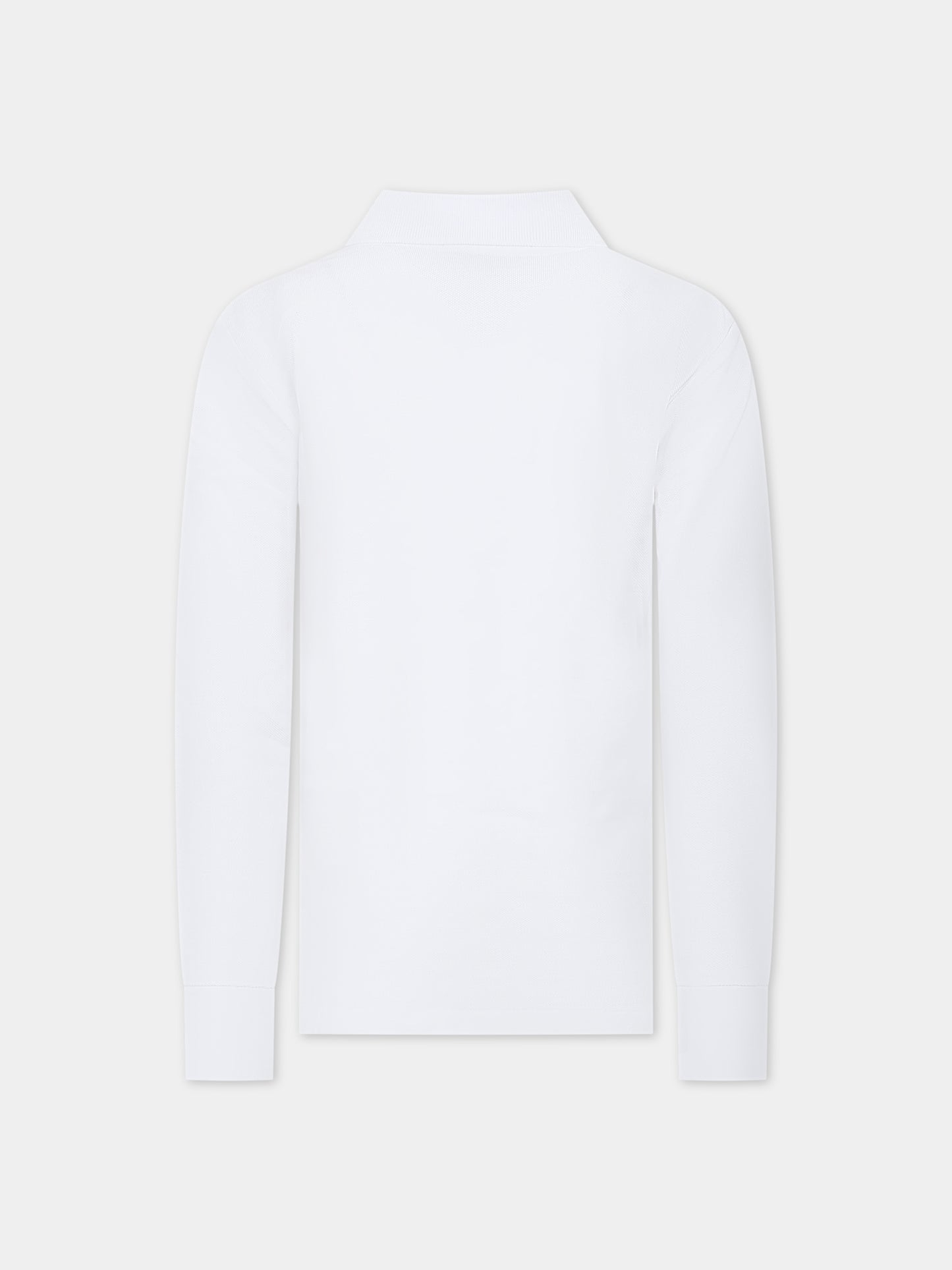 Polo bianca per bambino con logo,Ralph Lauren Kids,708858013