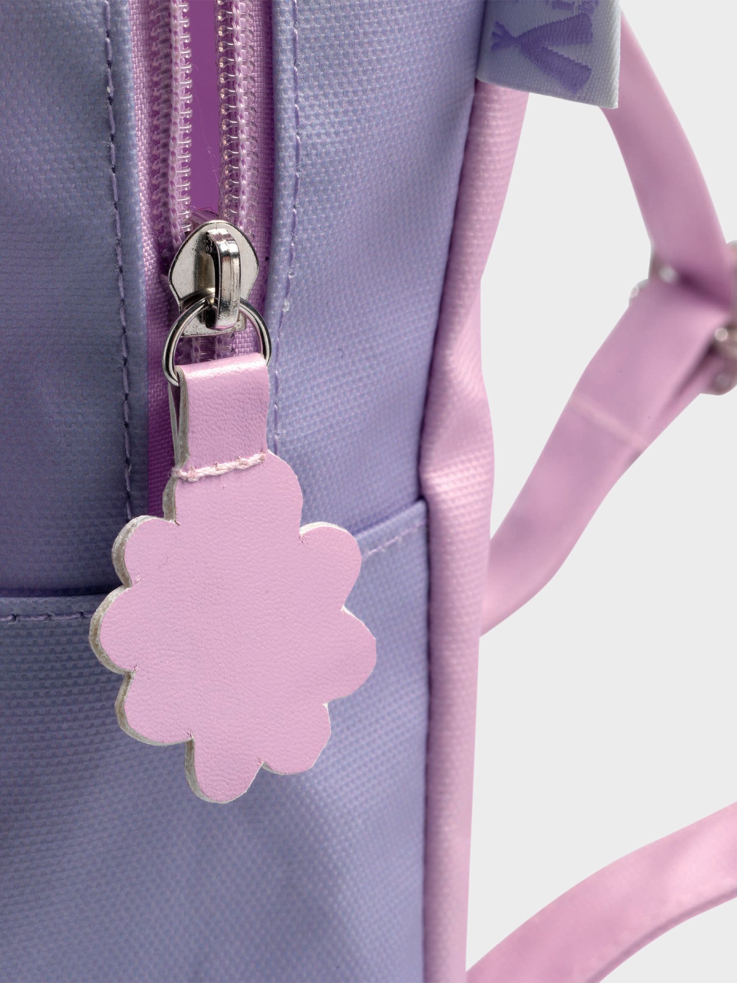 Zaino rosa per bambina con stampa primaverile,Djeco,DD00256