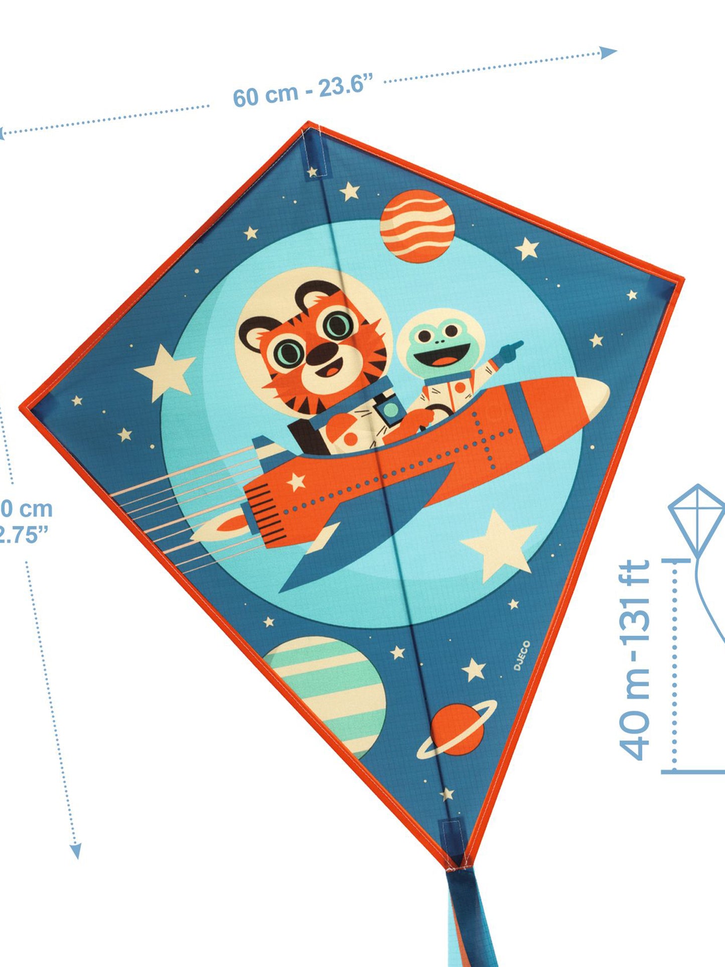 Aquilone blu per bambini,Djeco,DJ02158