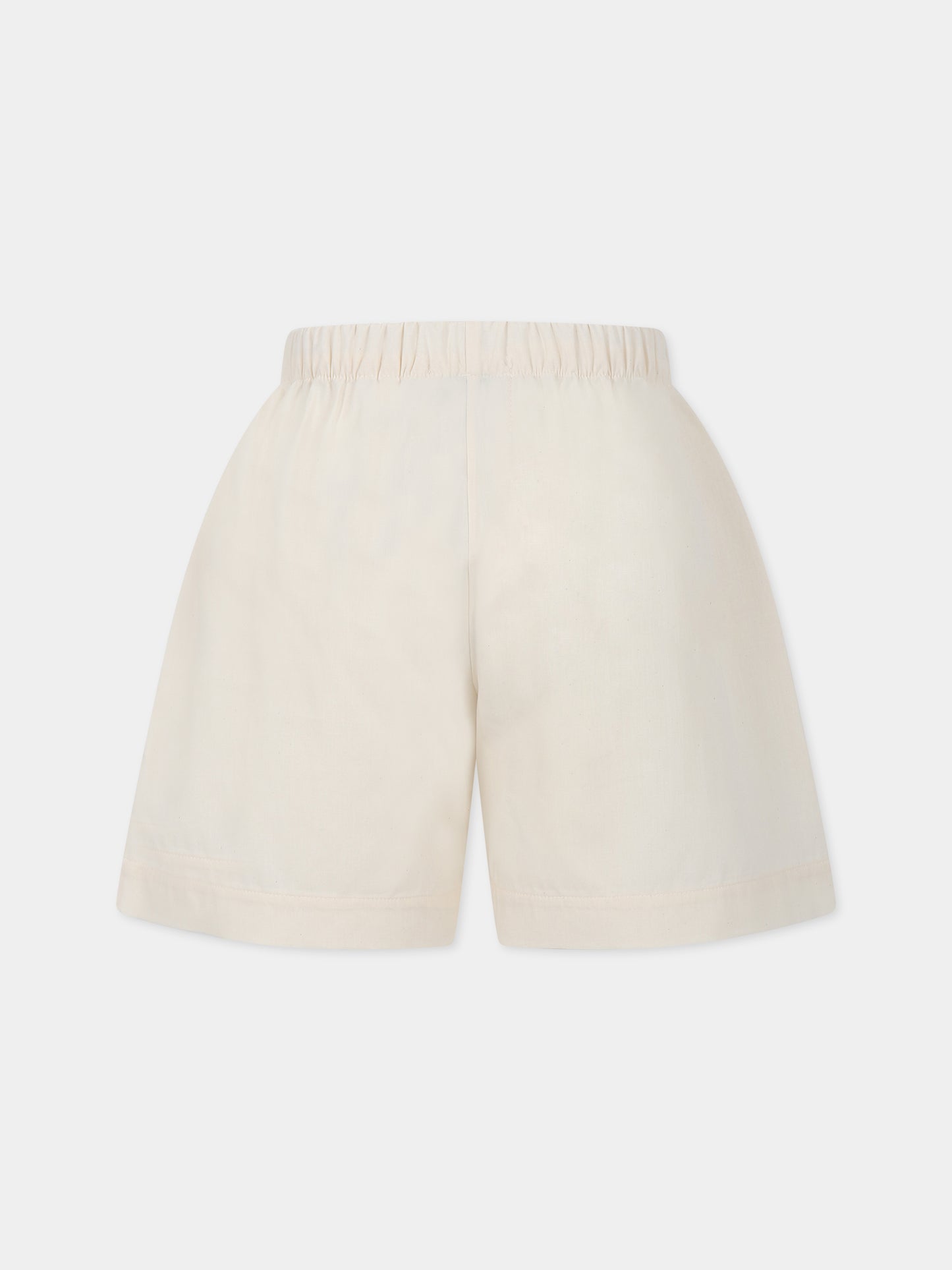 Shorts avorio per bambino,Farway Milano,PAN06NTP