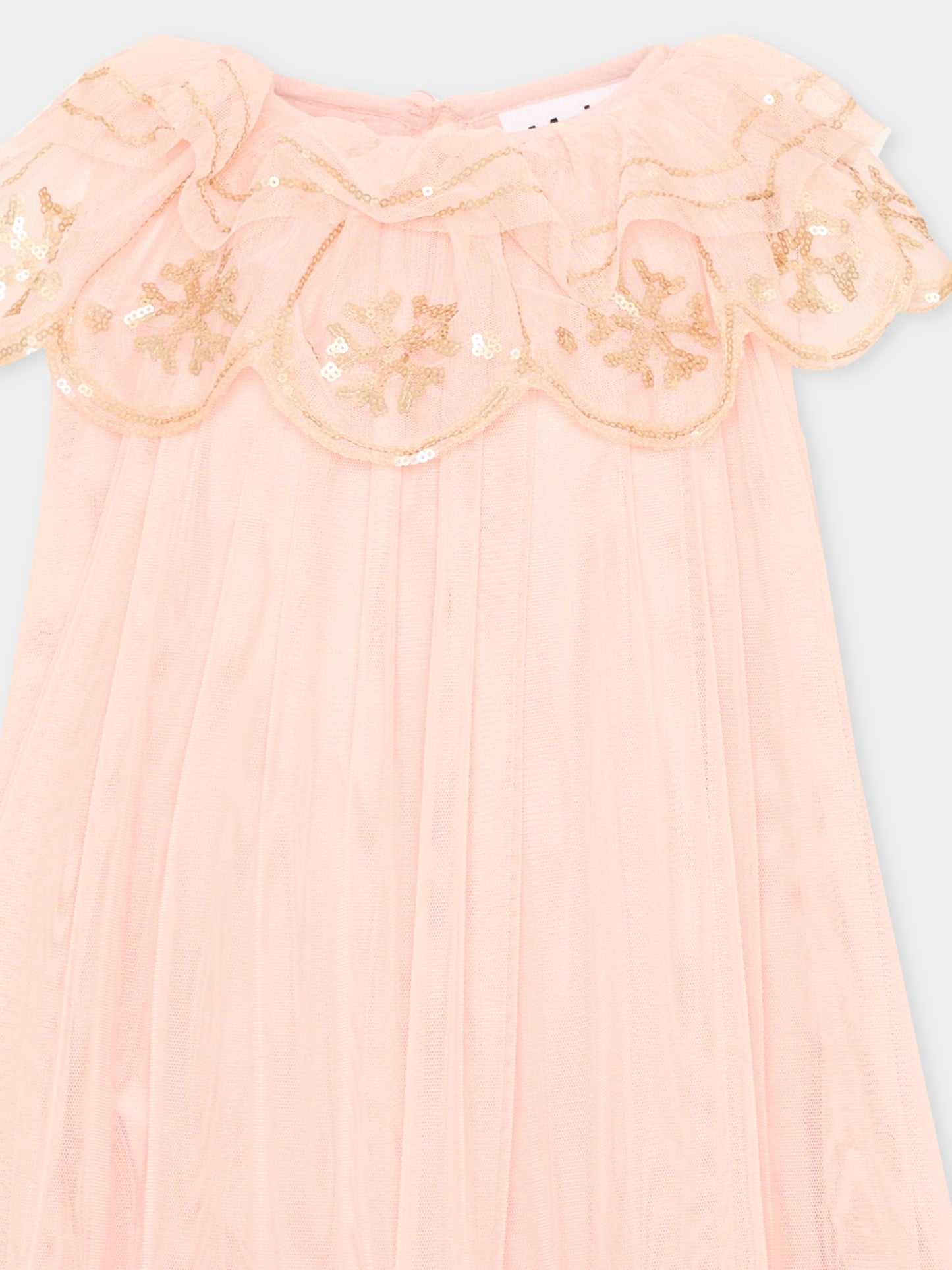 Abito elegante rosa Coline  per bambina