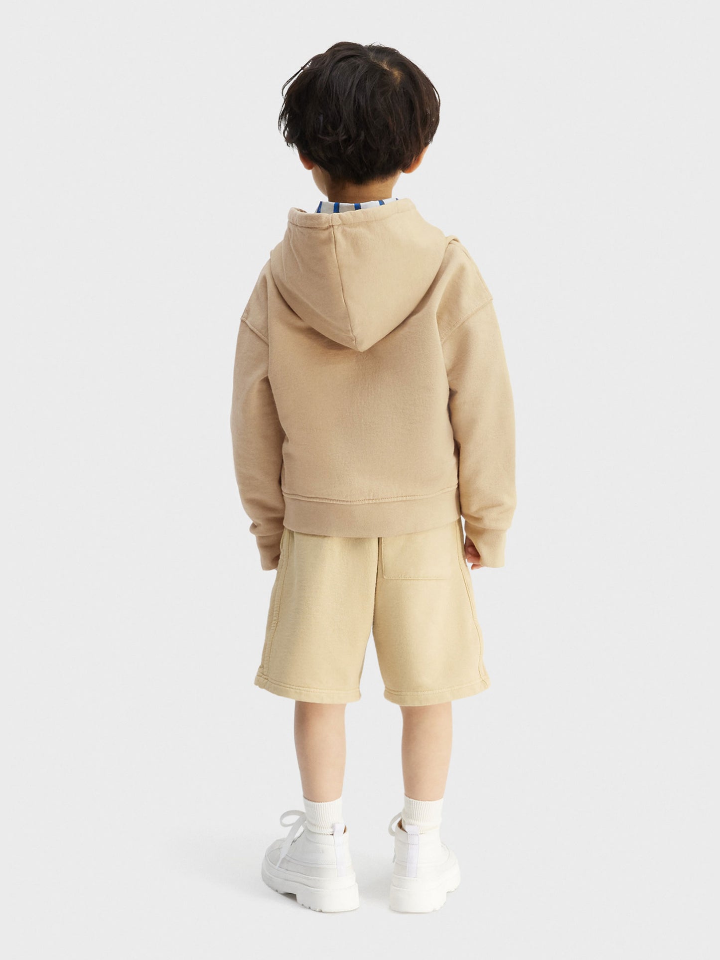 Beige 'Le Camargue Zippe' sweatshirt for kids