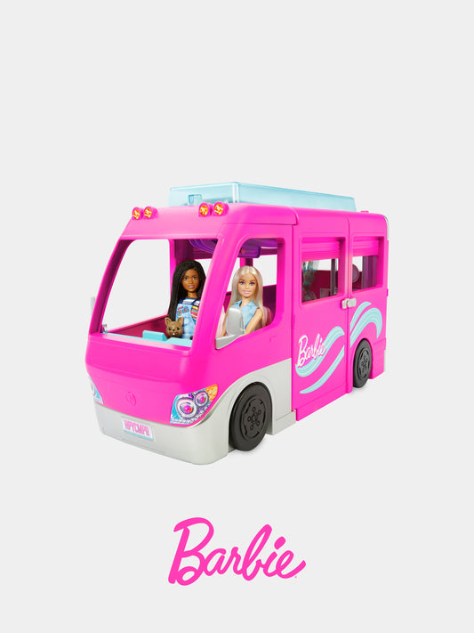 Barbie's fuchsia Dream Camper for girl