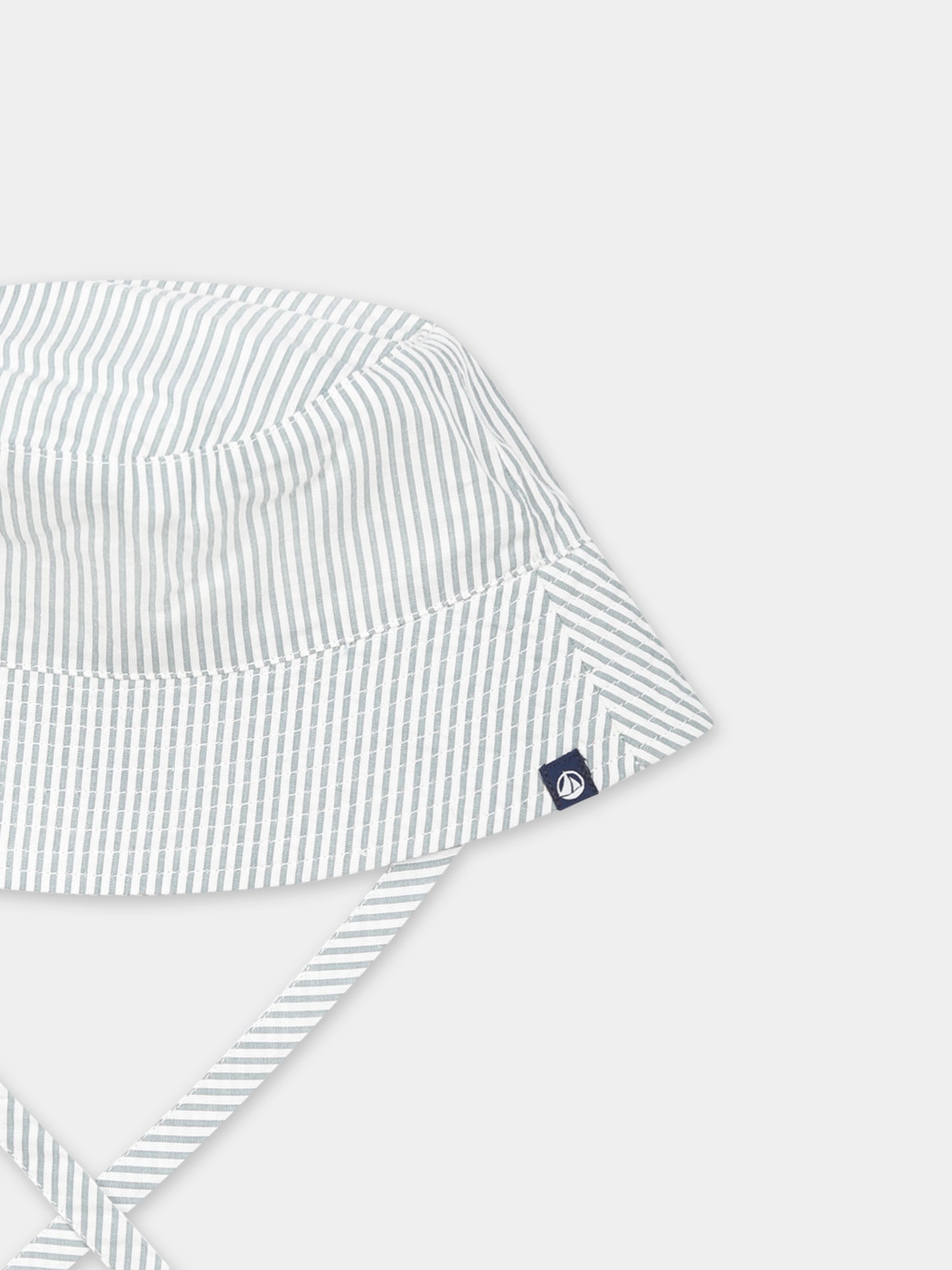 Grey cloche for baby boy