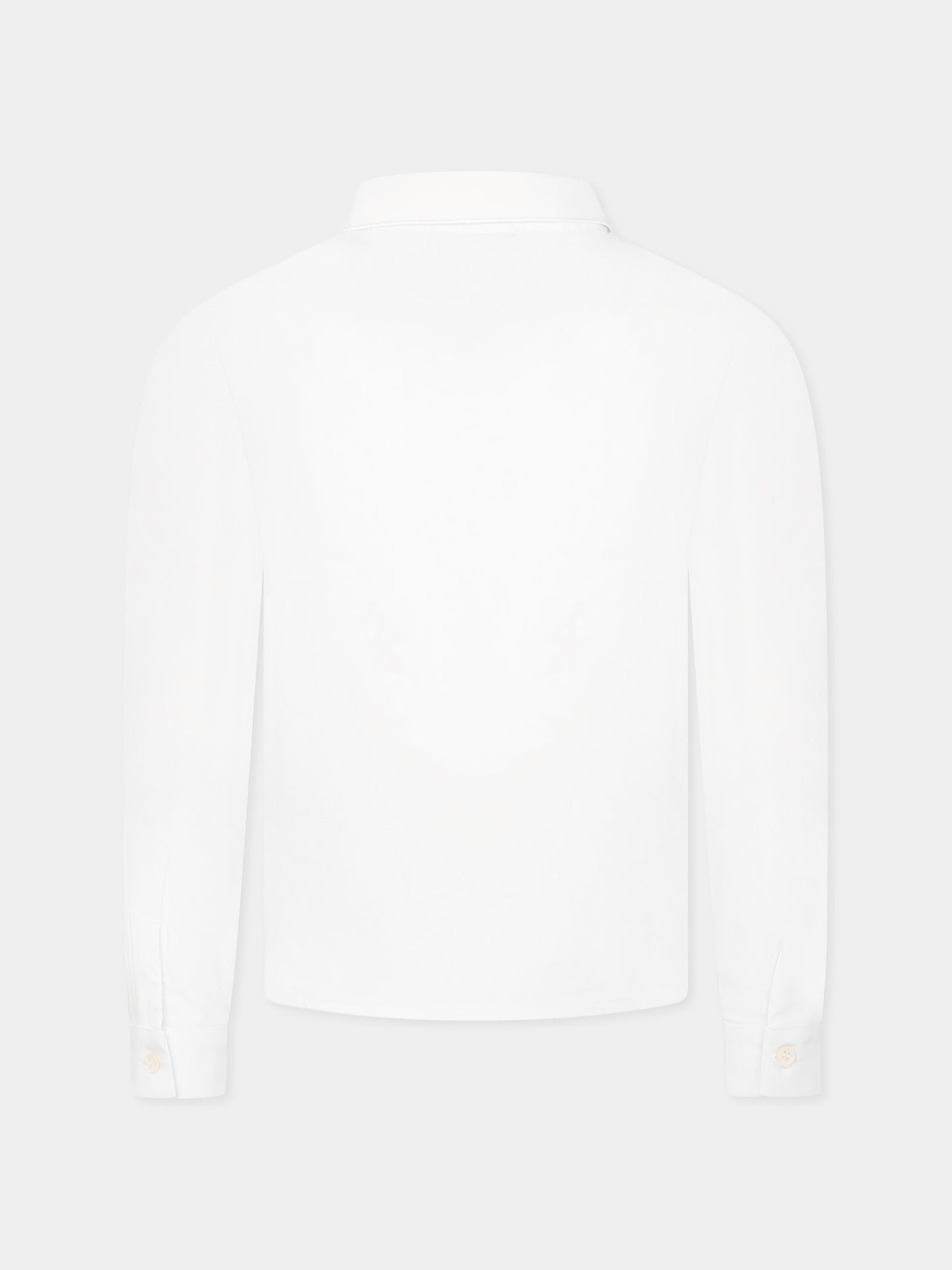 White shirt for girl with hands