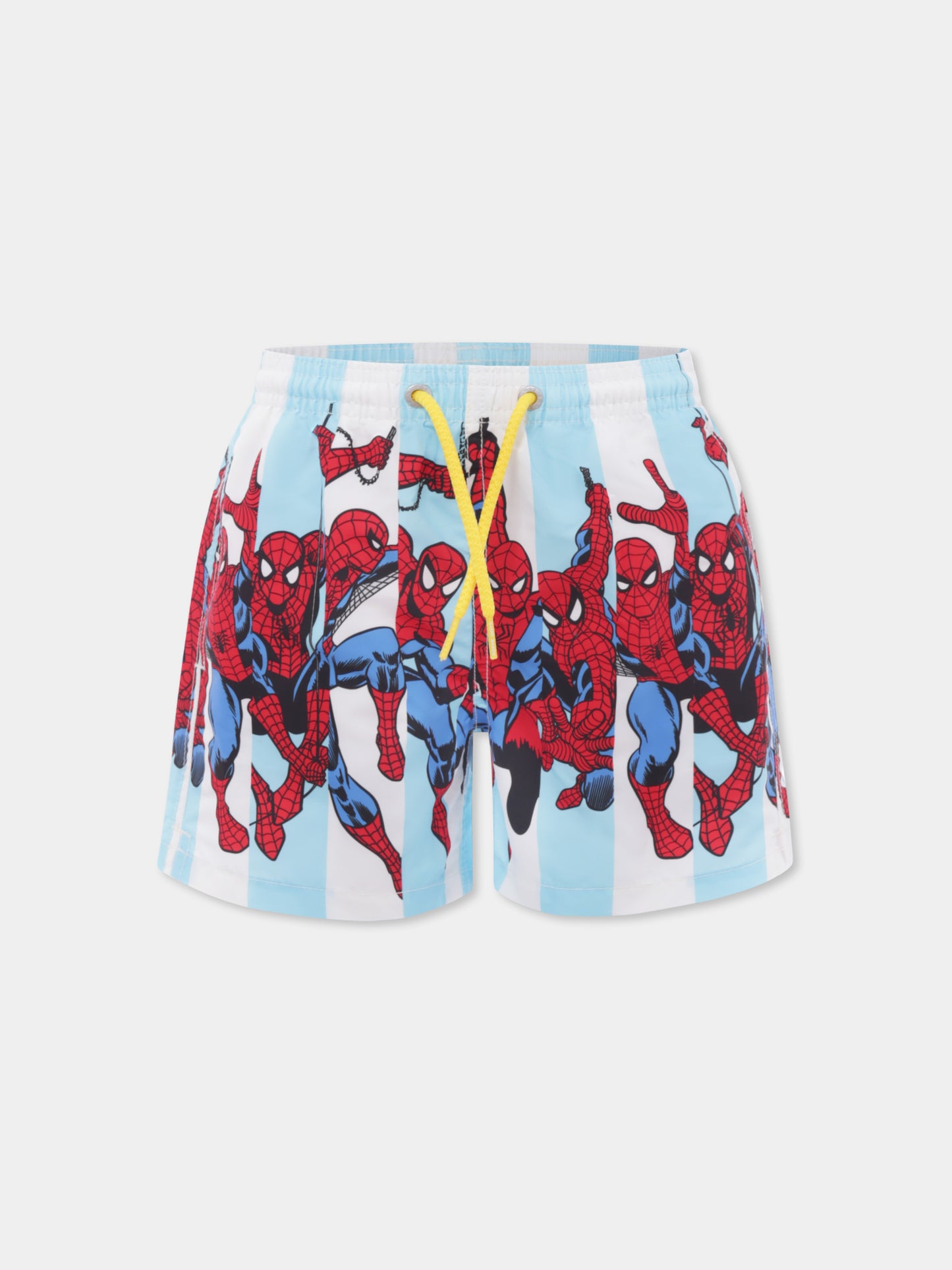 Boxer mare celeste per bambino con Spiderman,Mc2 Saint Barth,HAI0001 03419H