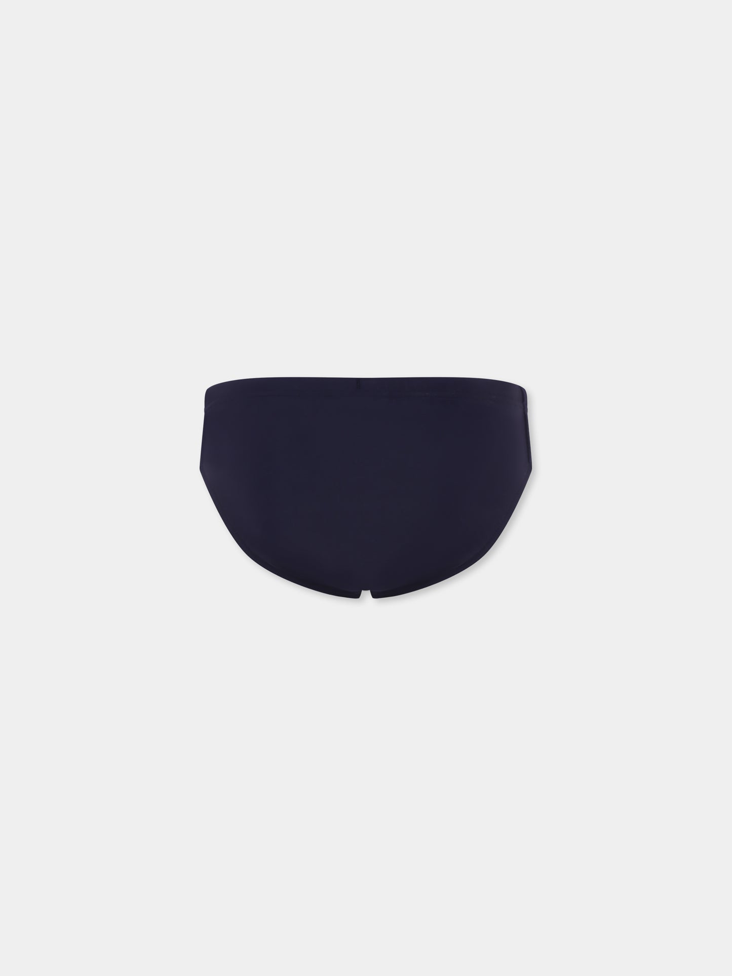 Slip mare blu per bambino con logo,Mc2 Saint Barth,BIL0001 00151H