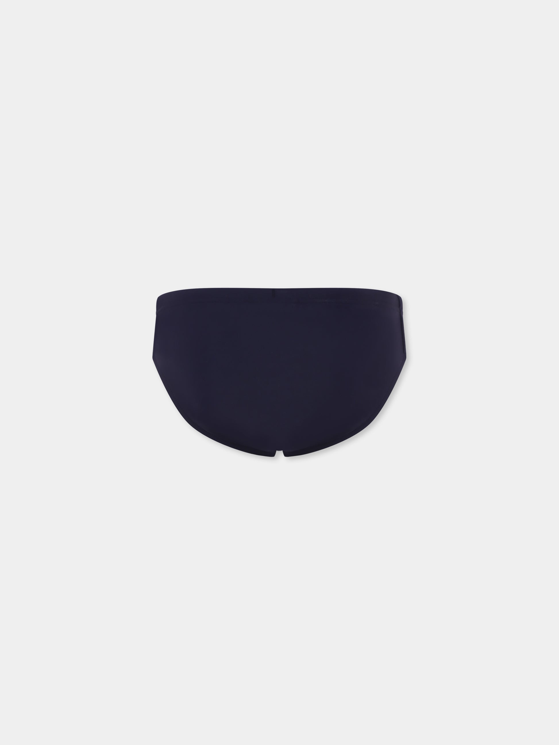 Slip mare blu per bambino con logo,Mc2 Saint Barth,BIL0001 00151H