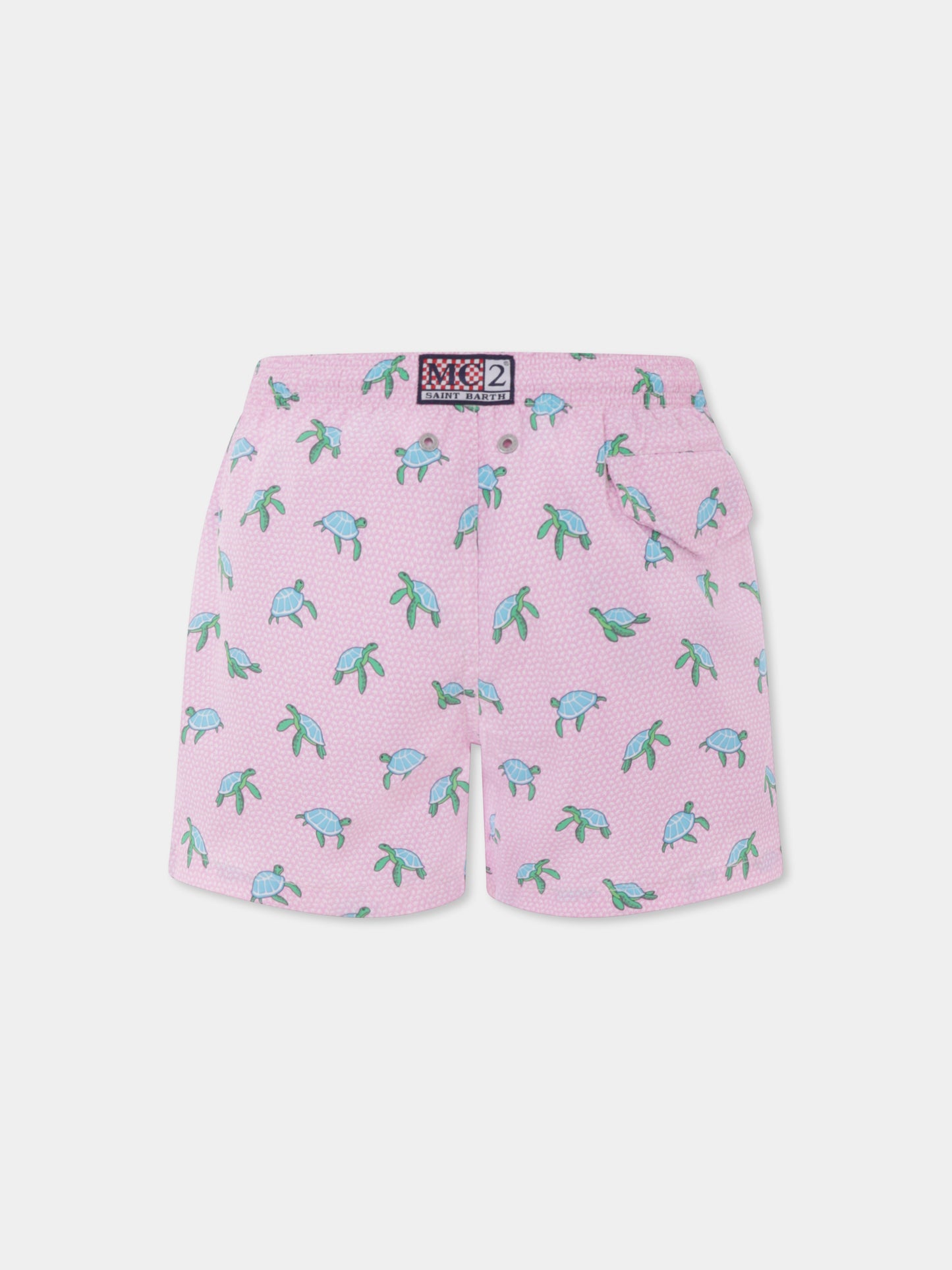 Boxer mare rosa per bambino con taratruga all over,Mc2 Saint Barth,JEA0004 01815H