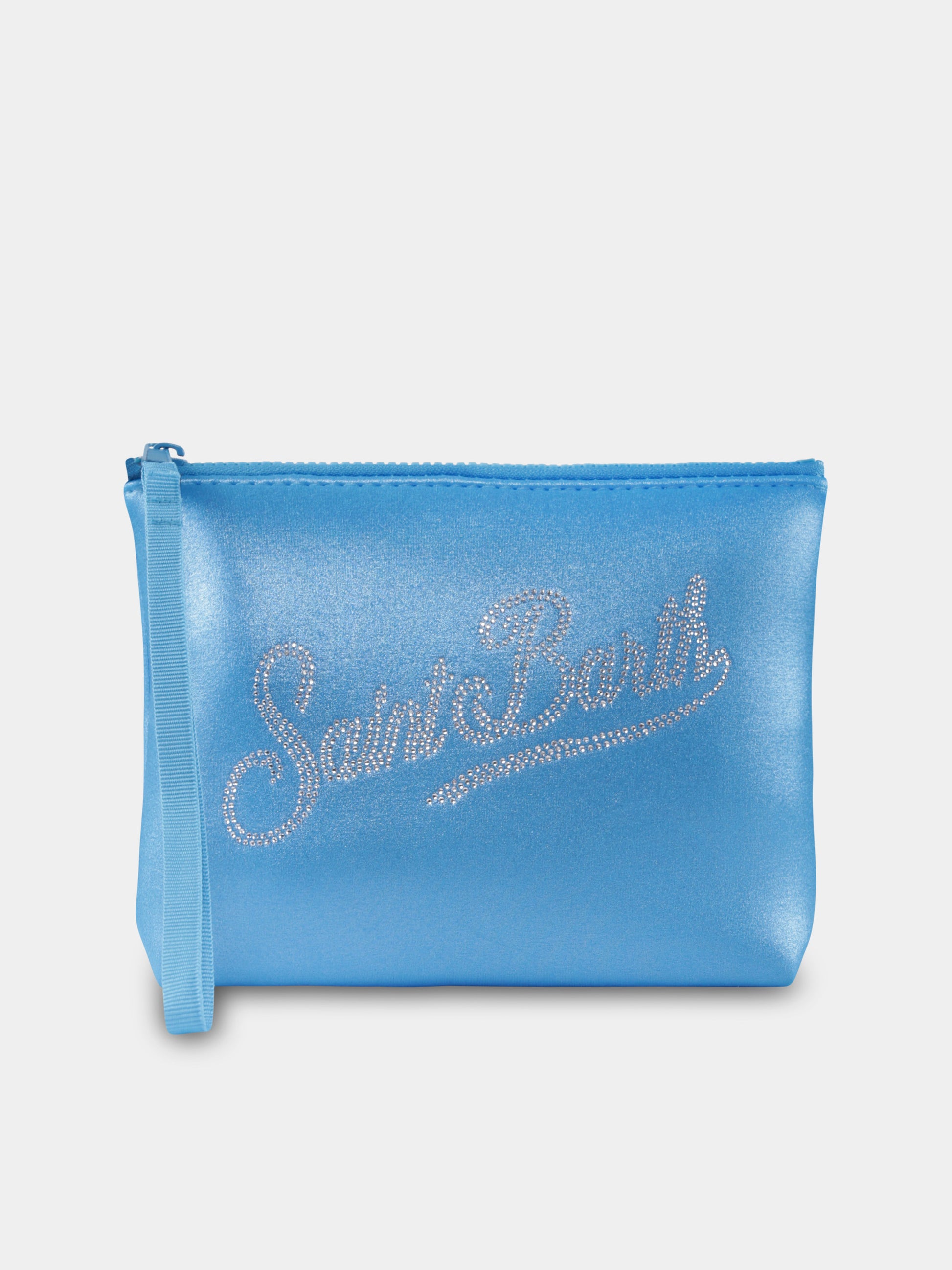 Pochette Aline azzurra per bambina con logo,Mc2 Saint Barth,ALI0009 01307H