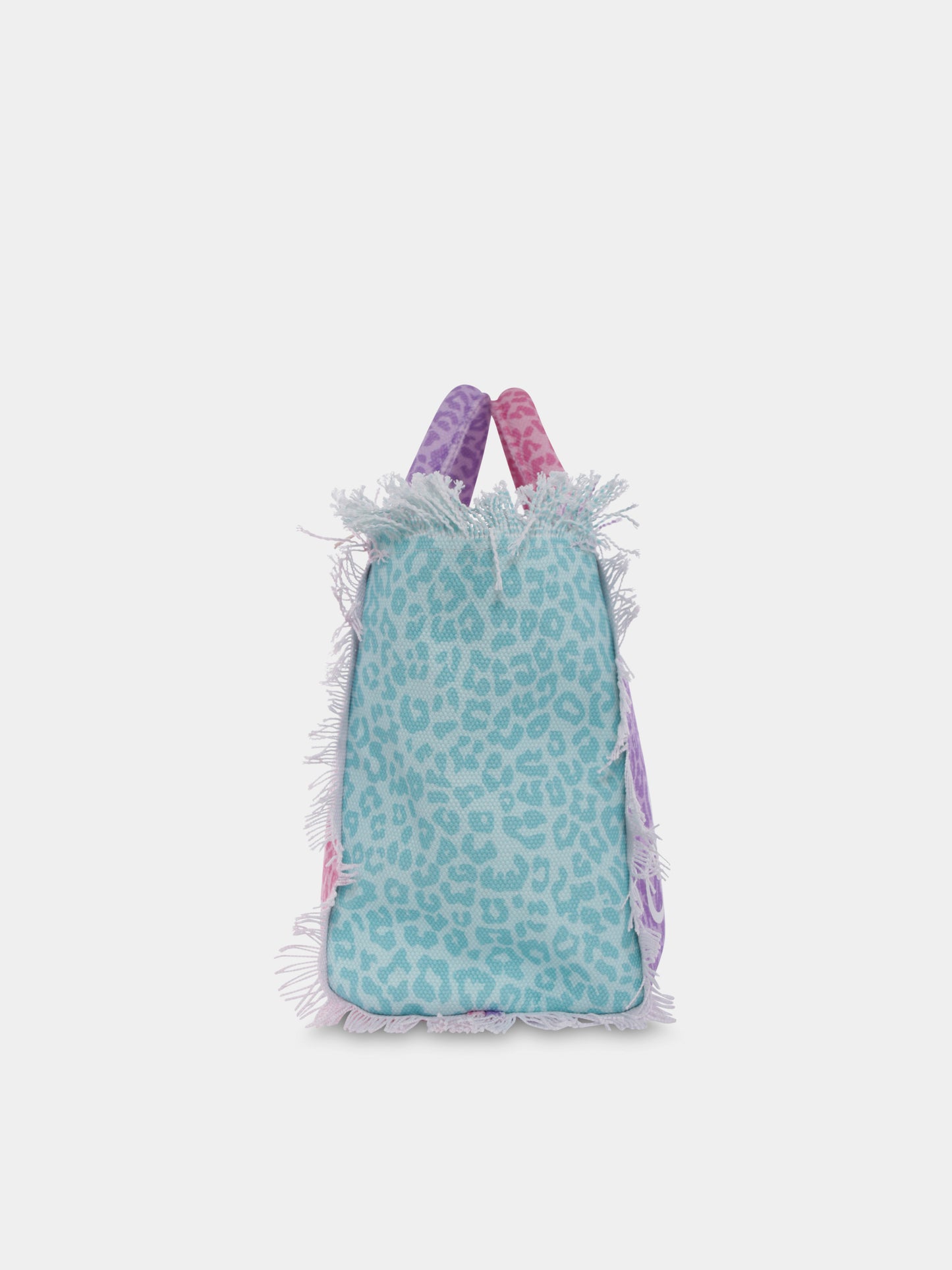 Borsa mare Colette multicolor per bambina con logo,Mc2 Saint Barth,COL0001 01541H