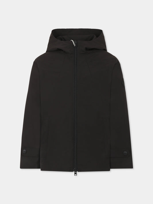 Giacca a vento nera per bambino,Herno Kids,GI000075B 12799 9300