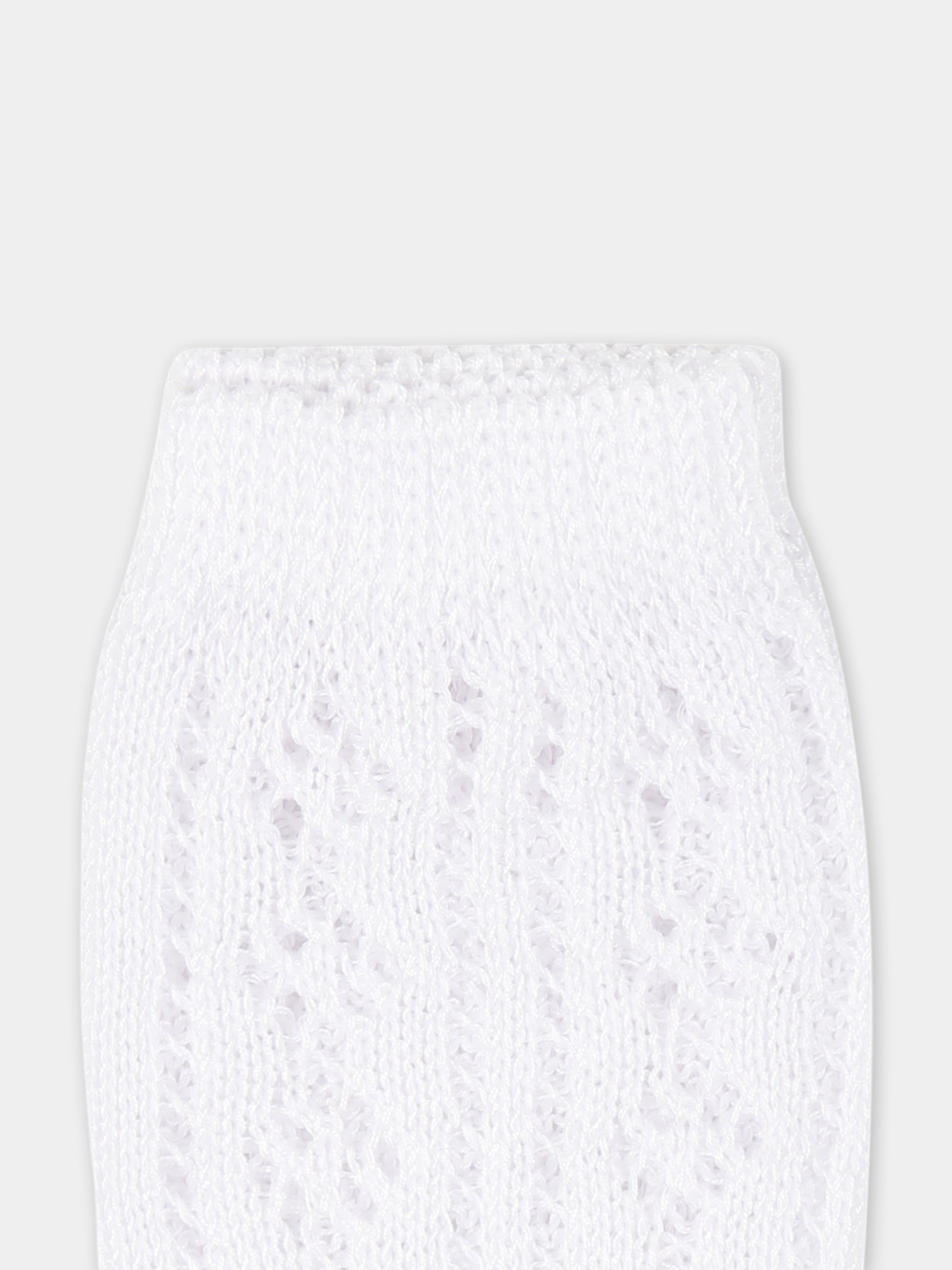 Calzini bianchi per neonati,Nanán,CON031B