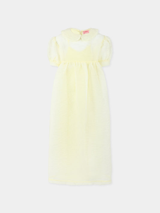 Vestito giallo per bambina,Vivetta Kids,VE2554