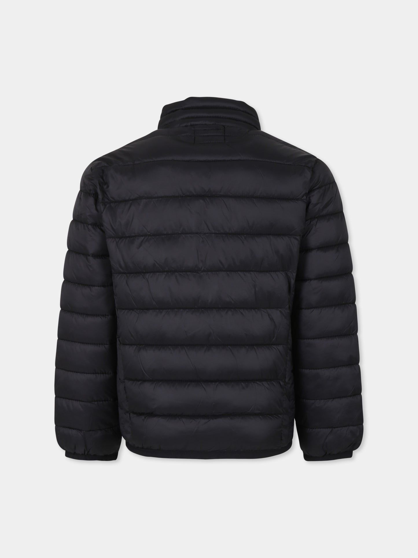 Piumino nero per bambino con logo,Richmond,RBA24175PI BLACK