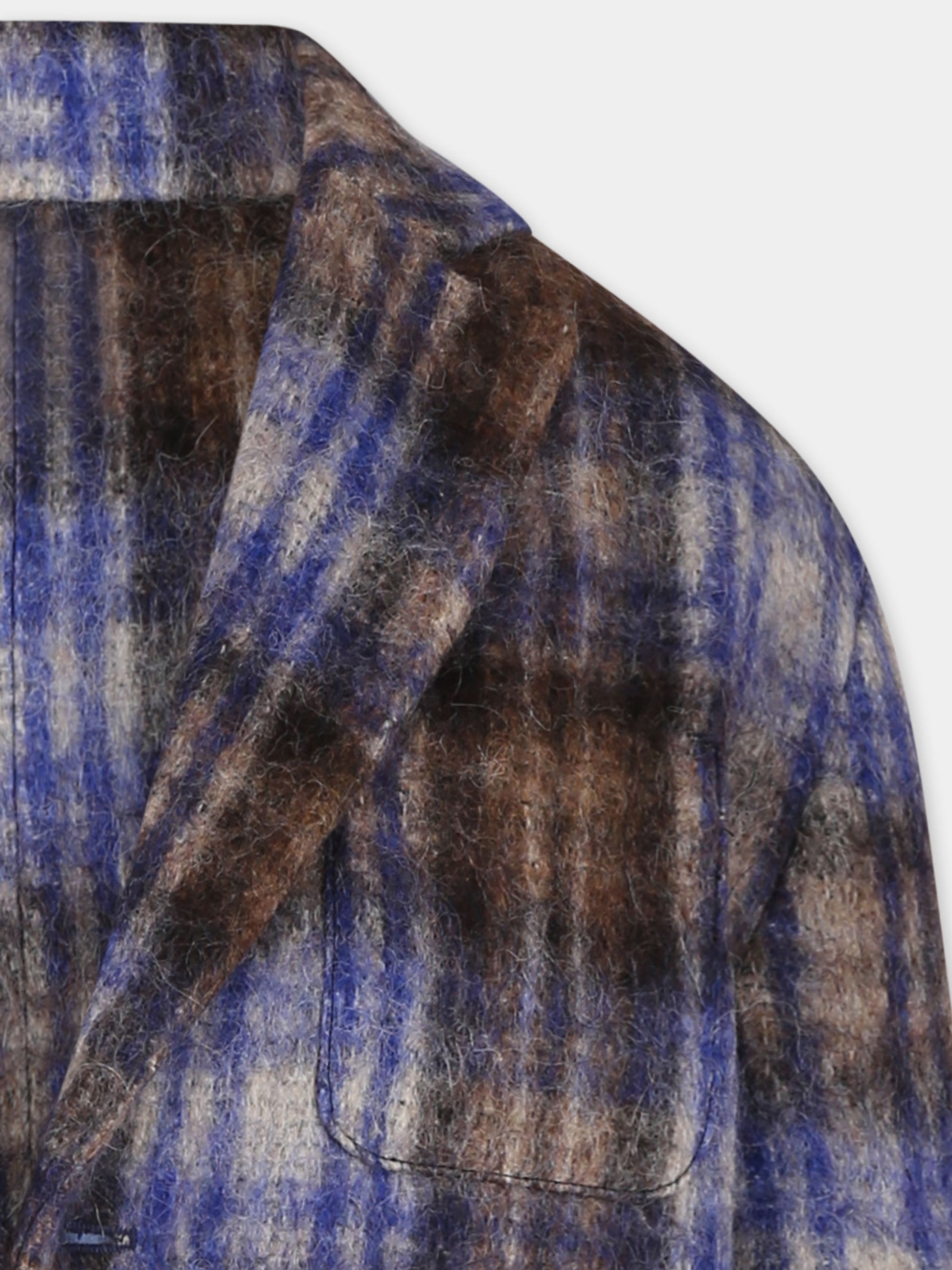 Cappotto multicolor per bambina con logo,Douuod Kids,DV2P54 E0196 904BL