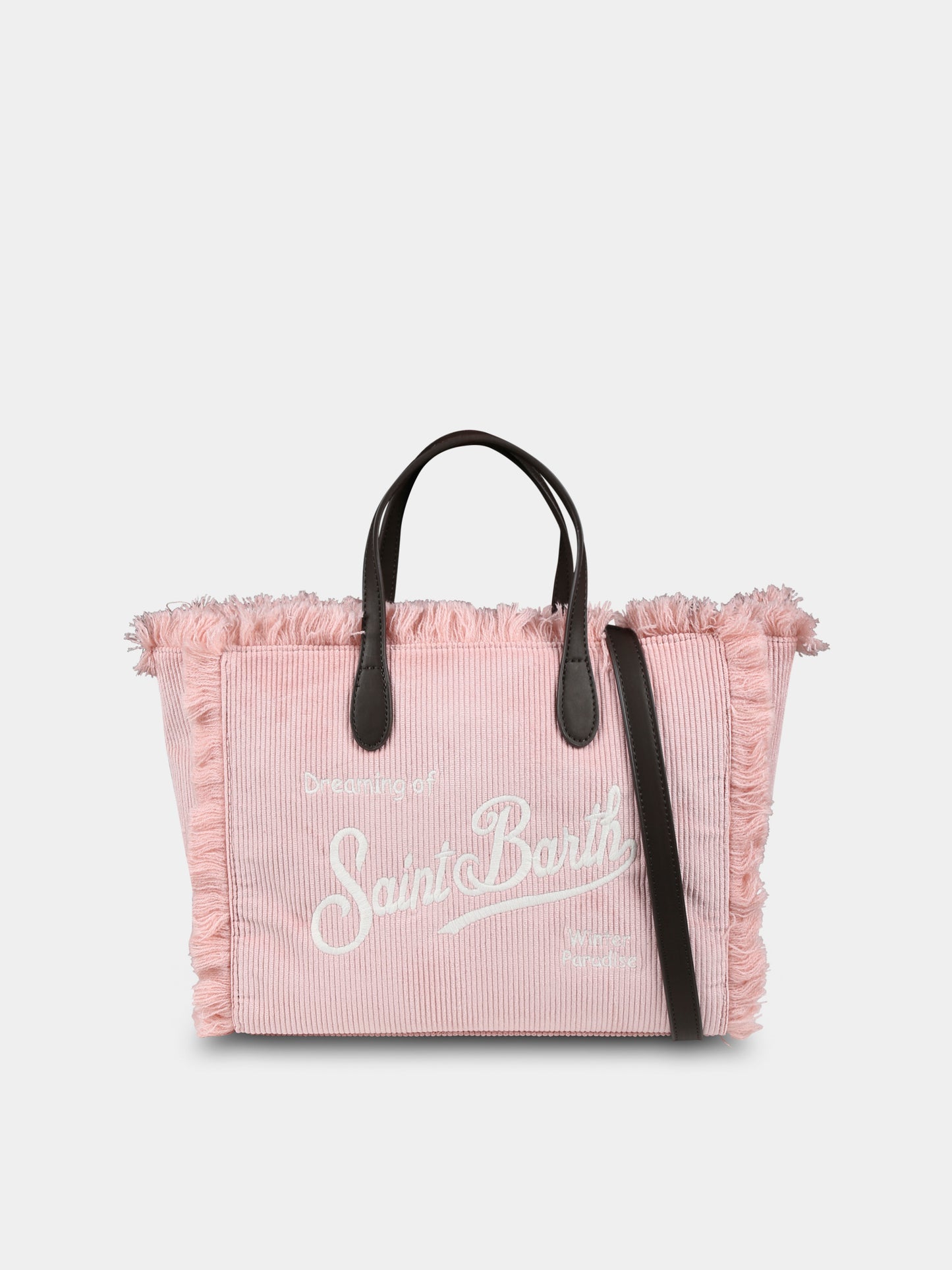 Borsa rosa Colette per bambina con logo,Mc2 Saint Barth,COL0003 00382G