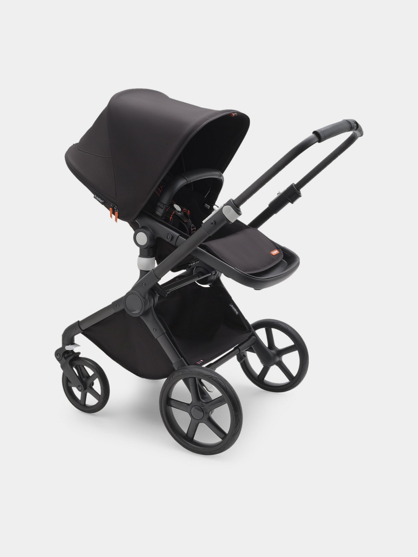 Passeggino Fox Cub completo Black/Midnight black per neonati