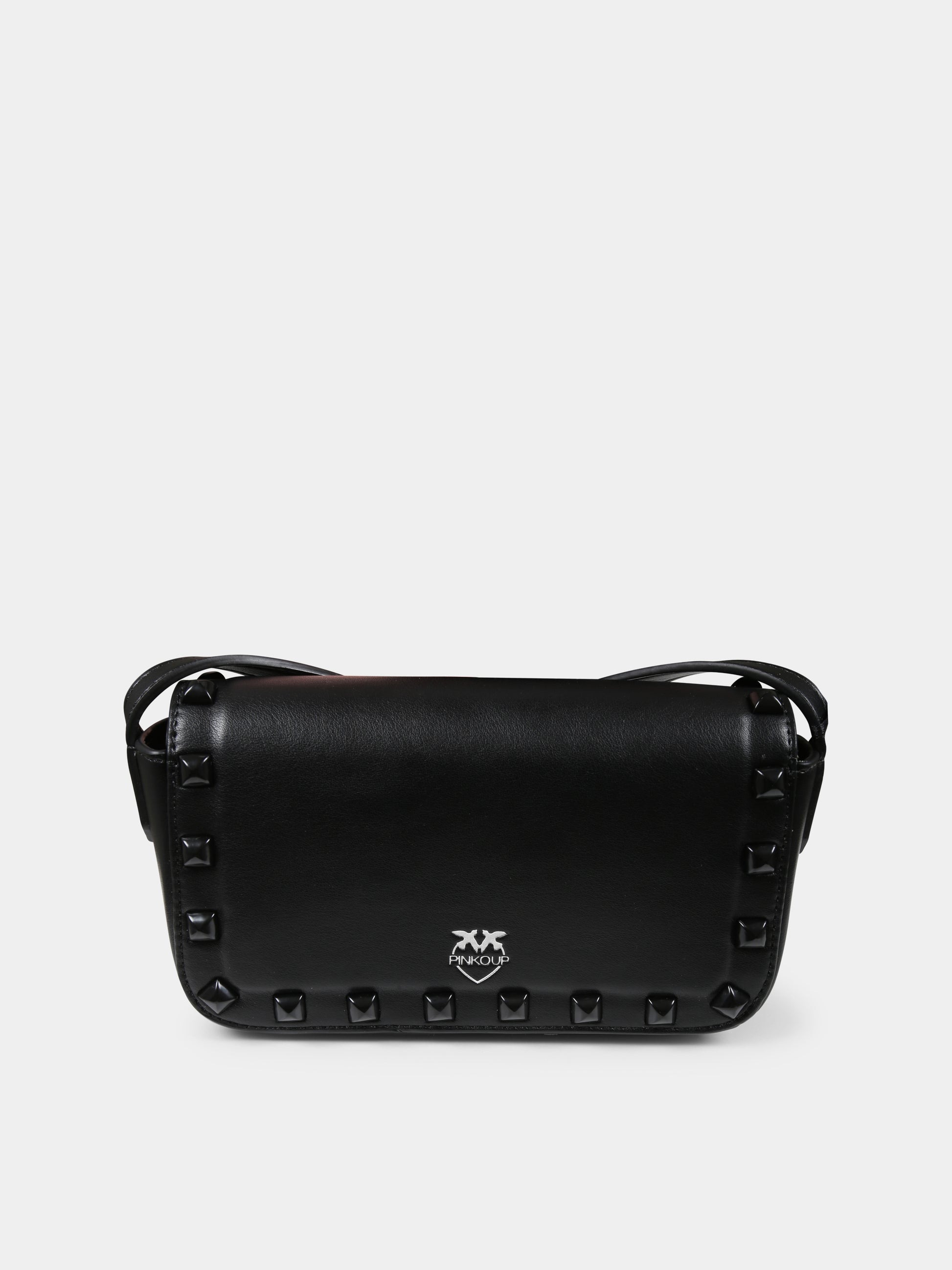 Borsa nera per bambina con logo,Pinko,F4PIJGBA069 110
