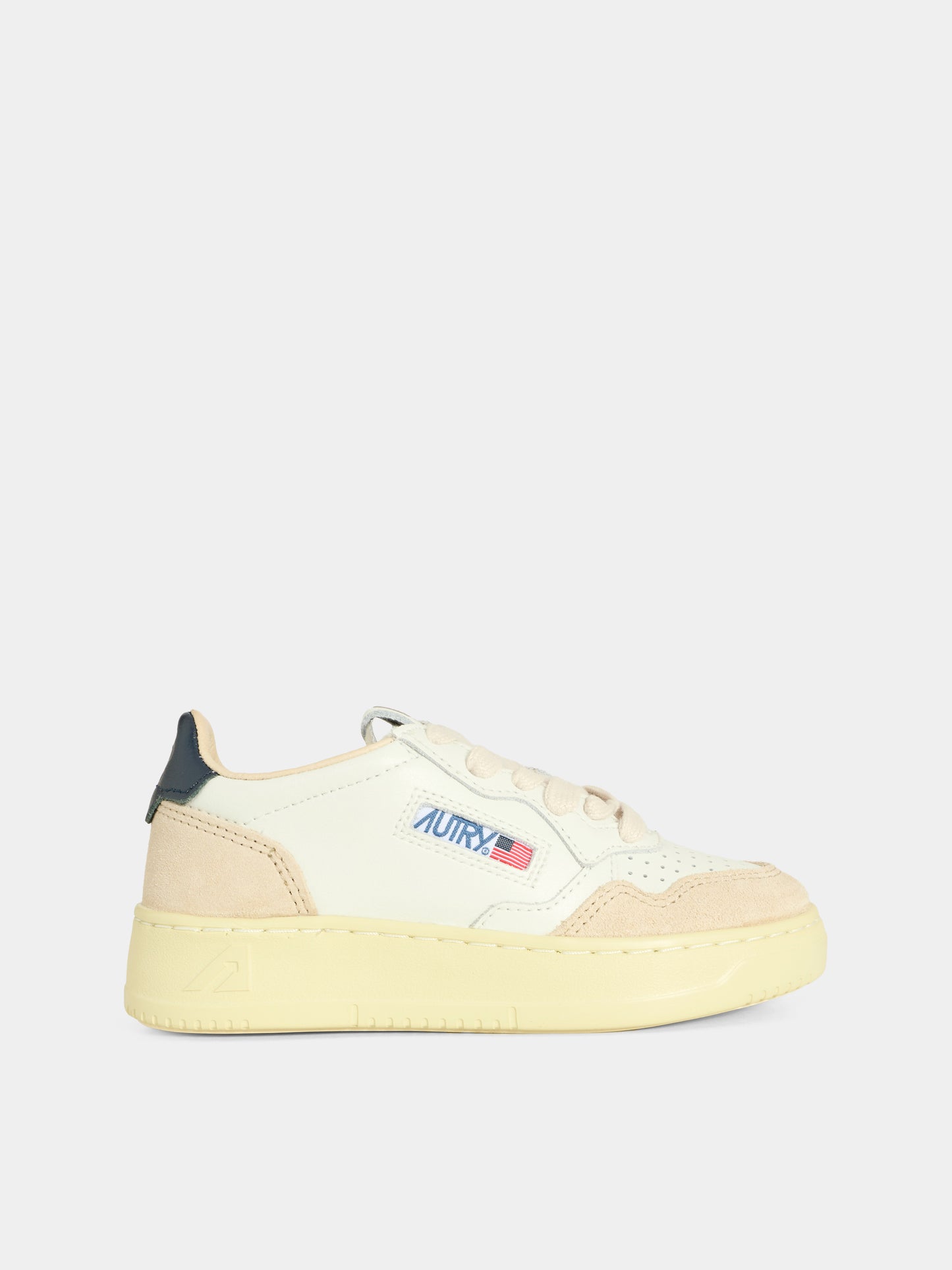 Sneakers bianche per bambini con logo,Autry,KULK FS06