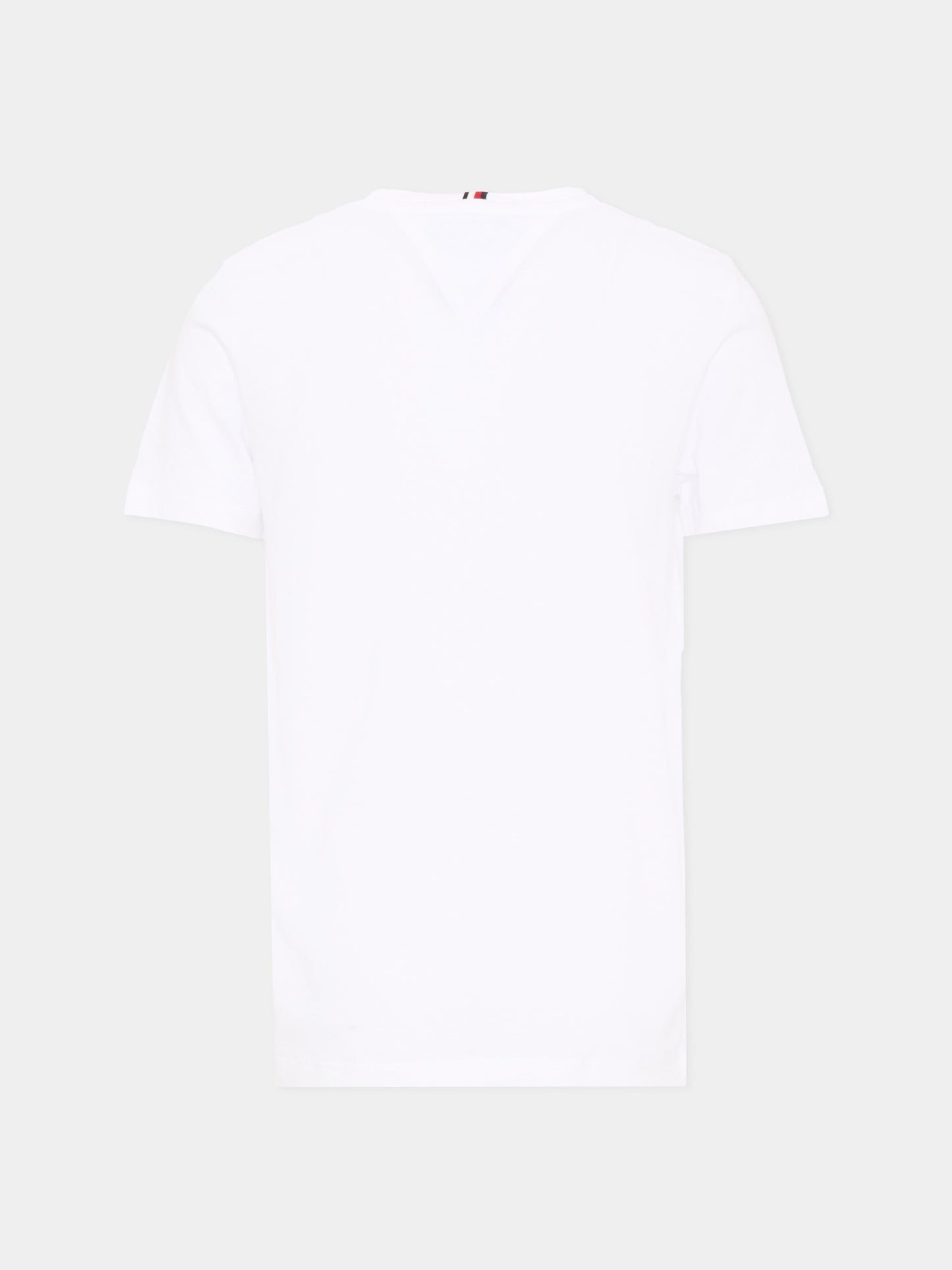 T-Shirt bianca per bambini con logo,Tommy Hilfiger Junior,25CTHKB0KB09725 YBR