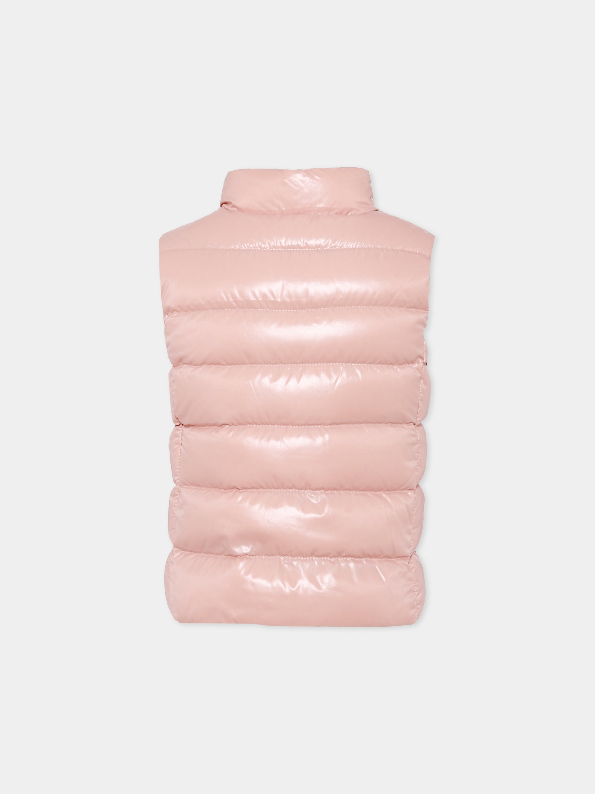 Gilet Ghany per bambina con logo,Moncler Kids,K2954 - 1A52810 - 68950 512