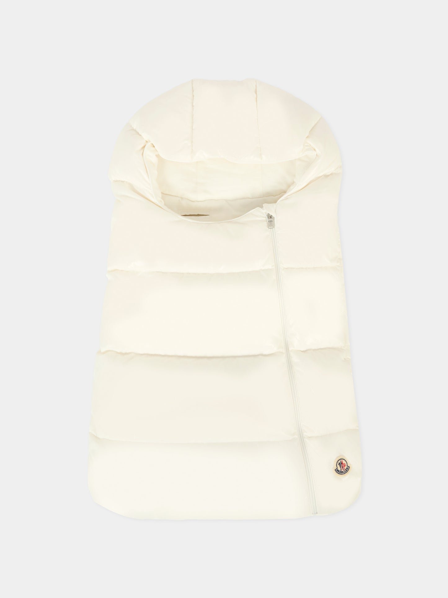 Sacco nanna bianco per neonati con logo,Moncler Kids,K2951 - 1E00002 - 597Z8 031