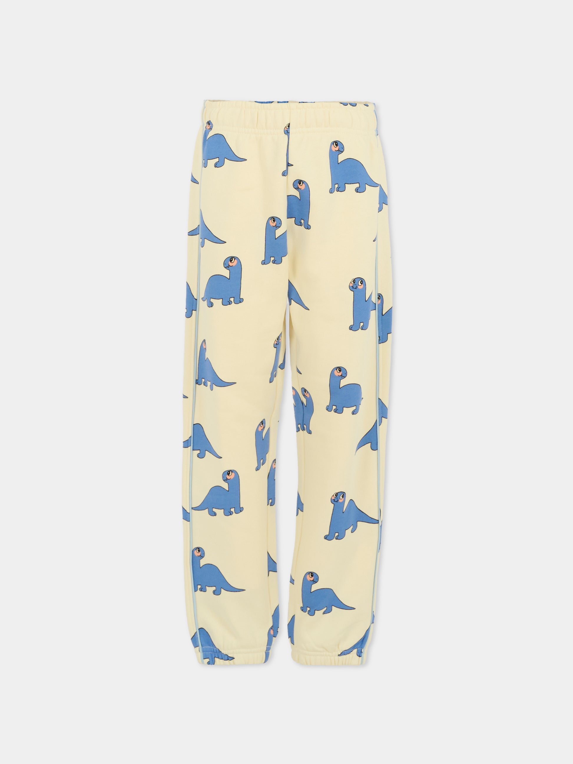 Pantaloni avorio per bambino con dinosauro,Mini Rodini,2573012611