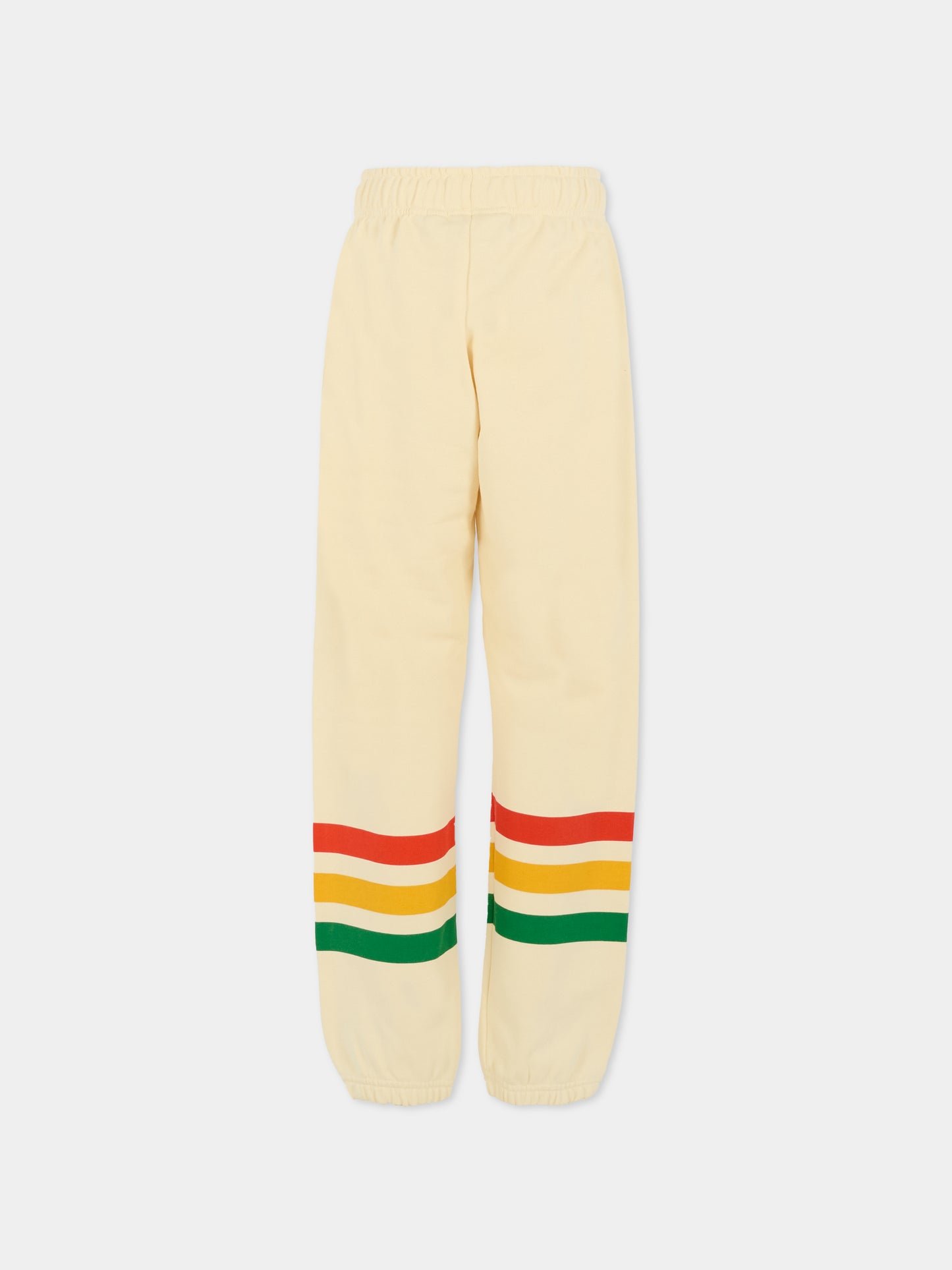 Pantaloni avorio per bambini con orso,Mini Rodini,2573013811