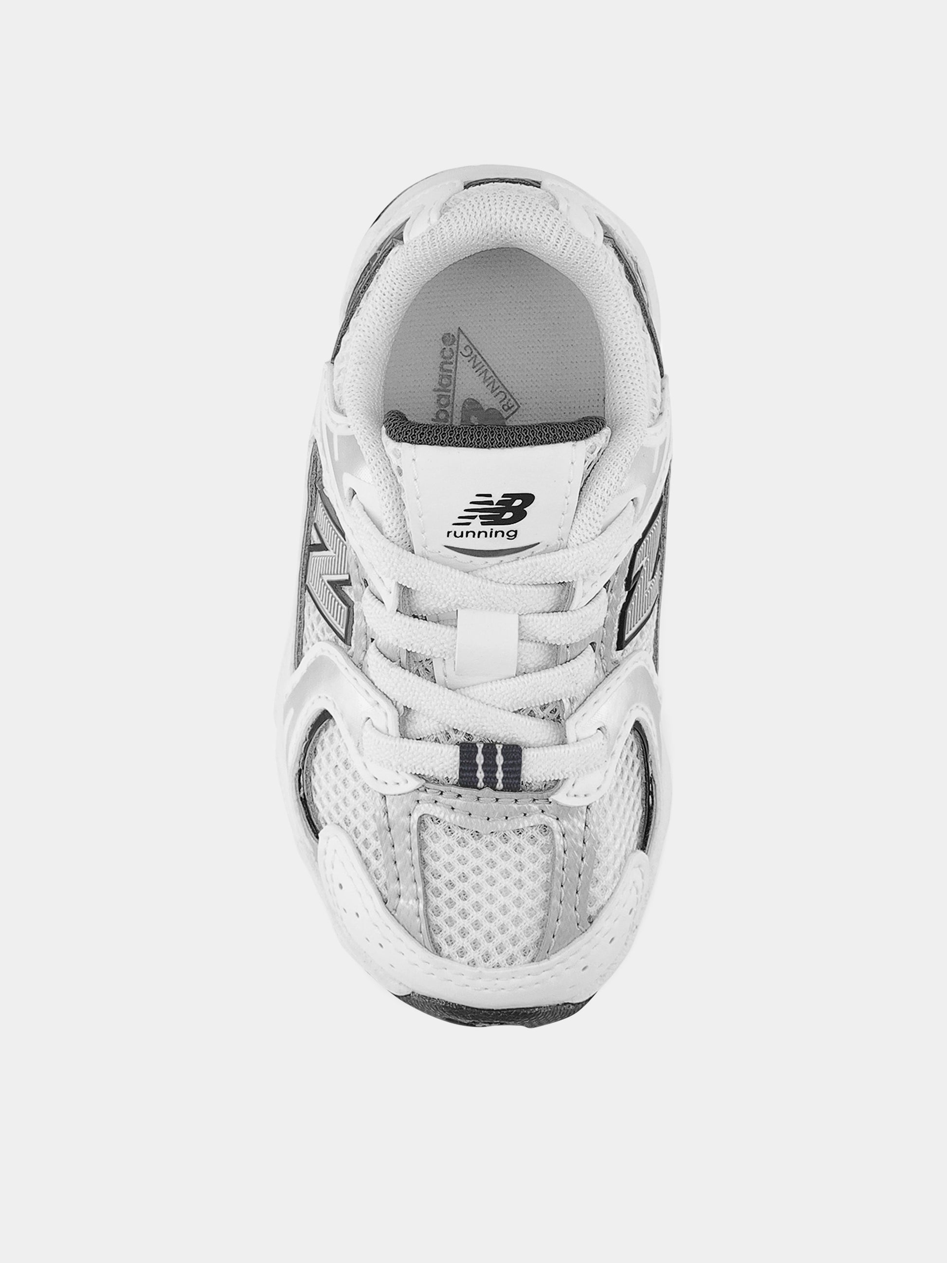 Sneaker bianca 530 Bungee Lace per bambini,New Balance,IZ530SB1