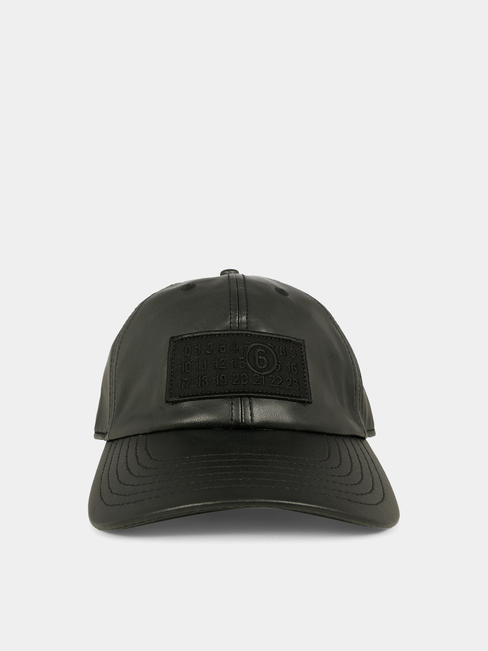 Cappello nero per bambini cpn patch,Mm6 Maison Margiela,M60919-MM05T-M6900