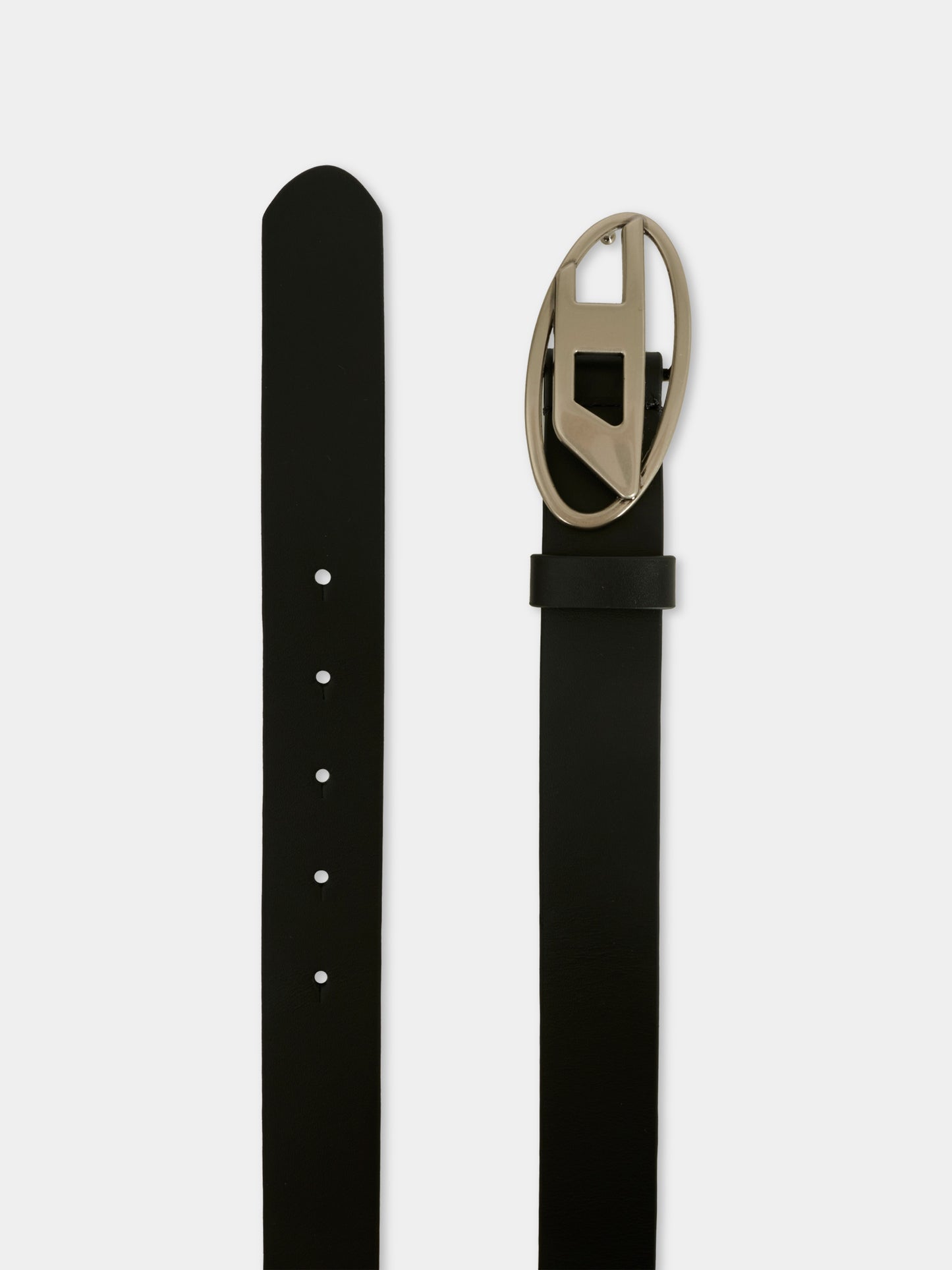 Cintura nera per bambini con logo,Diesel,J01226-KXBLR-K900