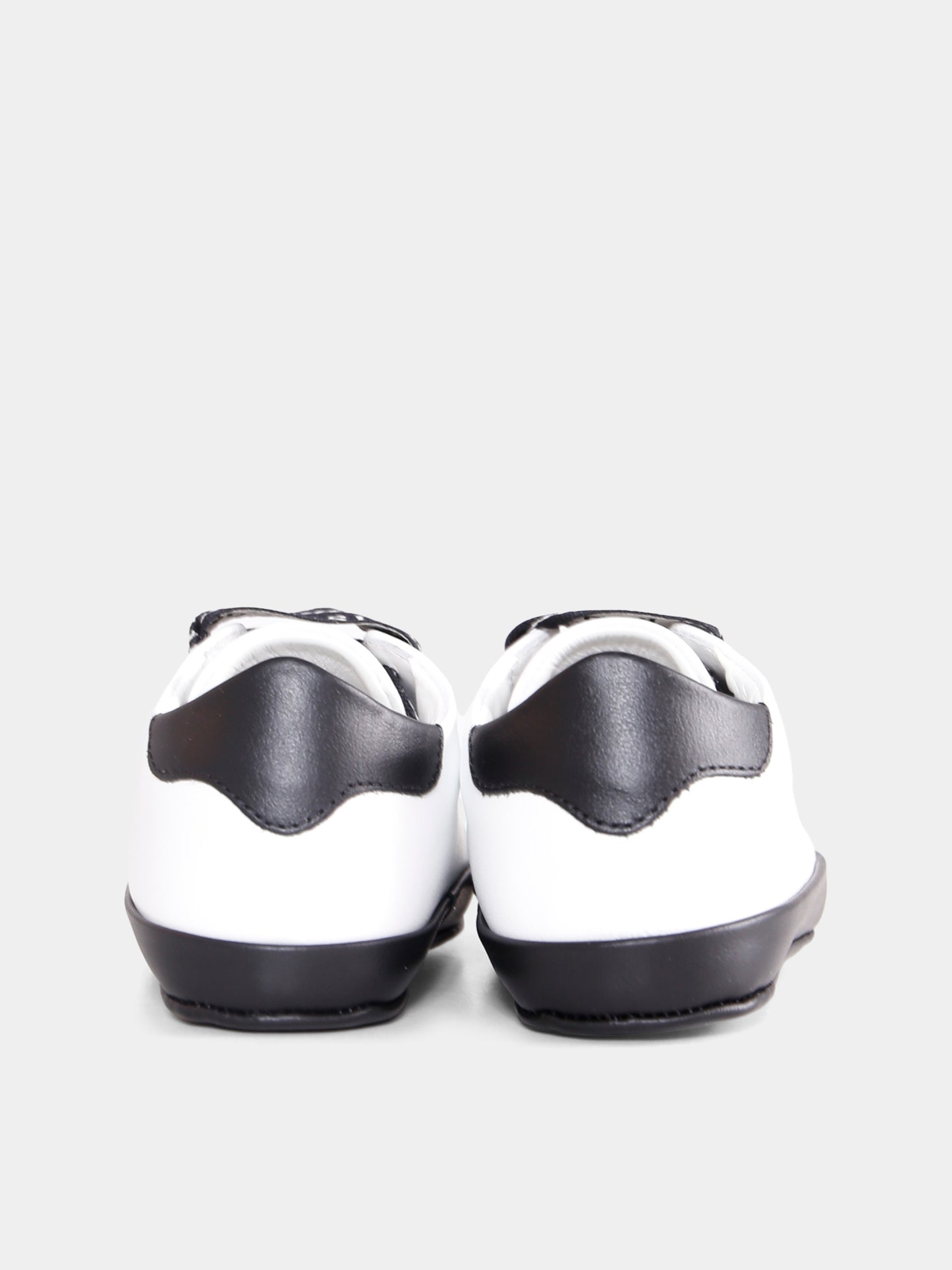 Sneakers bianche per neonati con logo,Balmain Kids,BX0606-Y0051 100NE