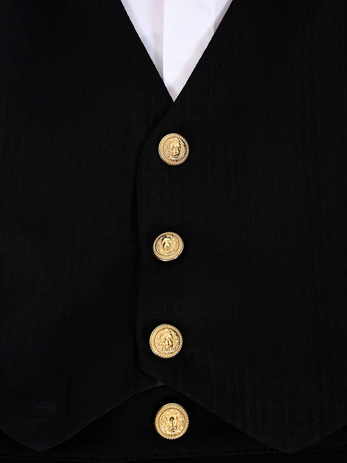 Completo nero per neonato con labirinto,Balmain Kids,BXA51A-J0371 930BC