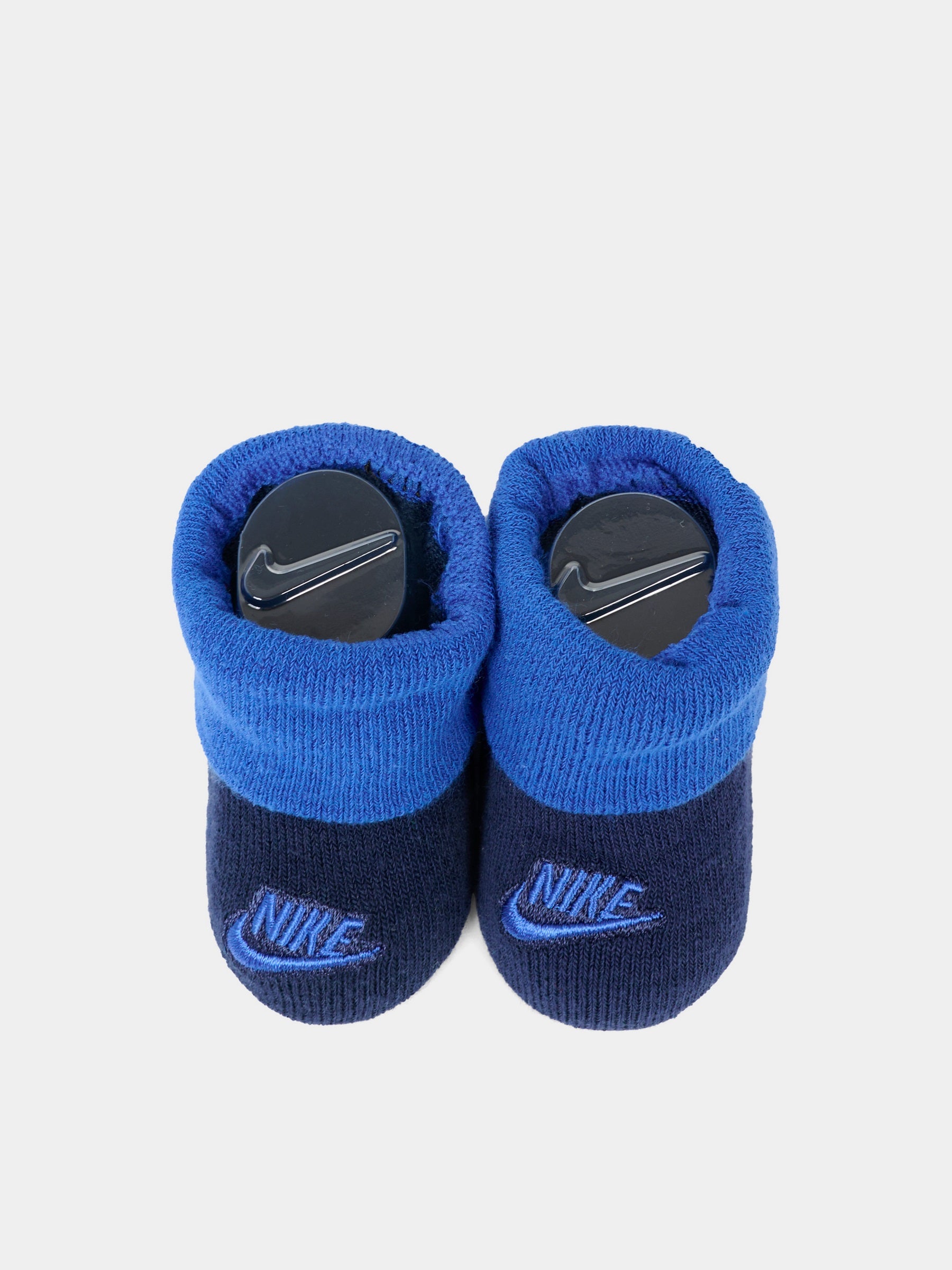 Set nero per neonato con logo e Swoosh blu,Nike,LN0134 U90