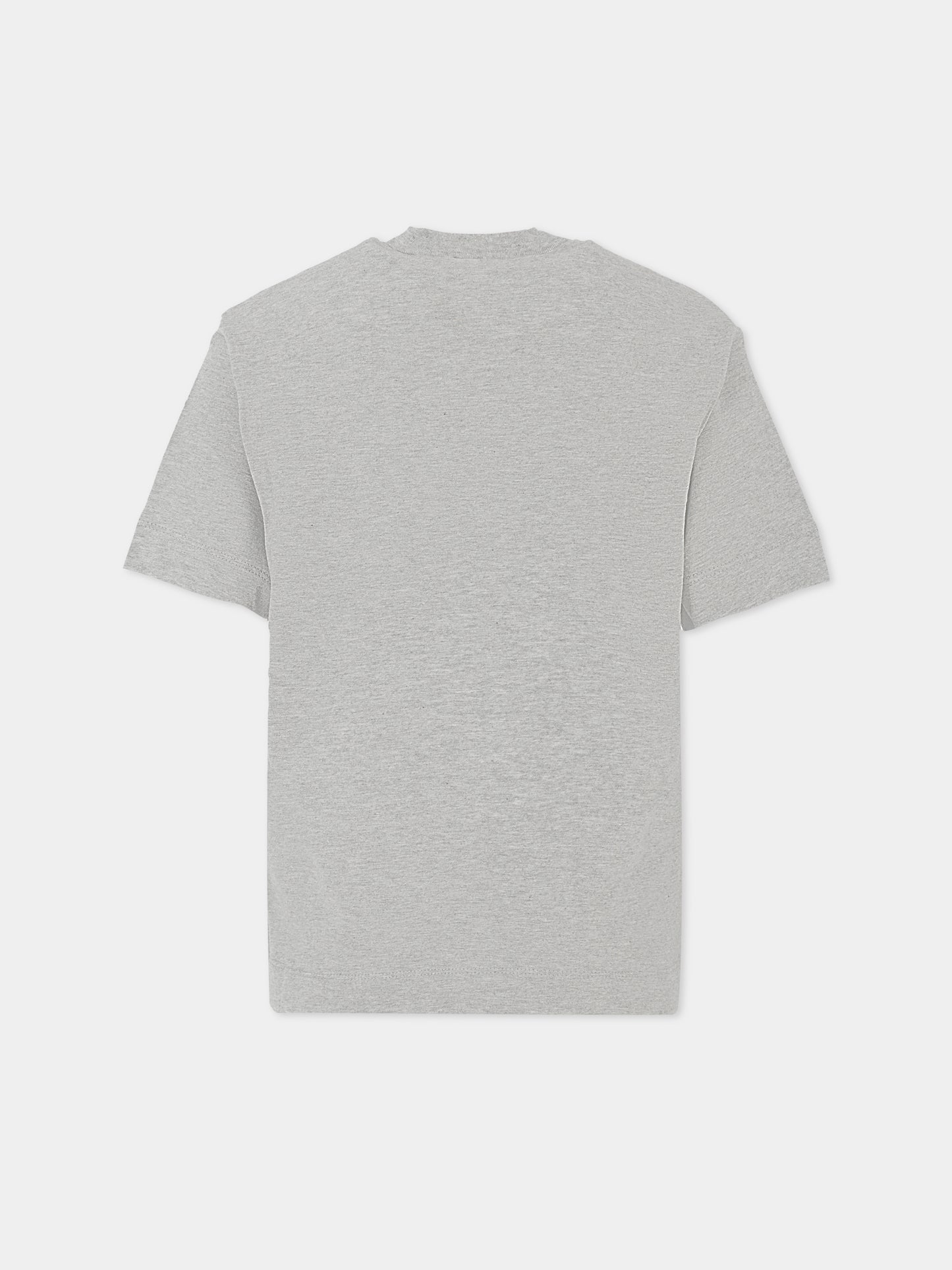 T-shirt grigia per bambini con logo nero,Marni Kids,M002MV M00RF 0M923