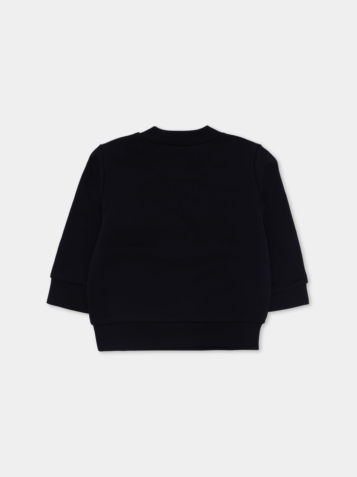 Felpa blu per neonato con logo,Marni Kids,M01531 M00V0 0M857